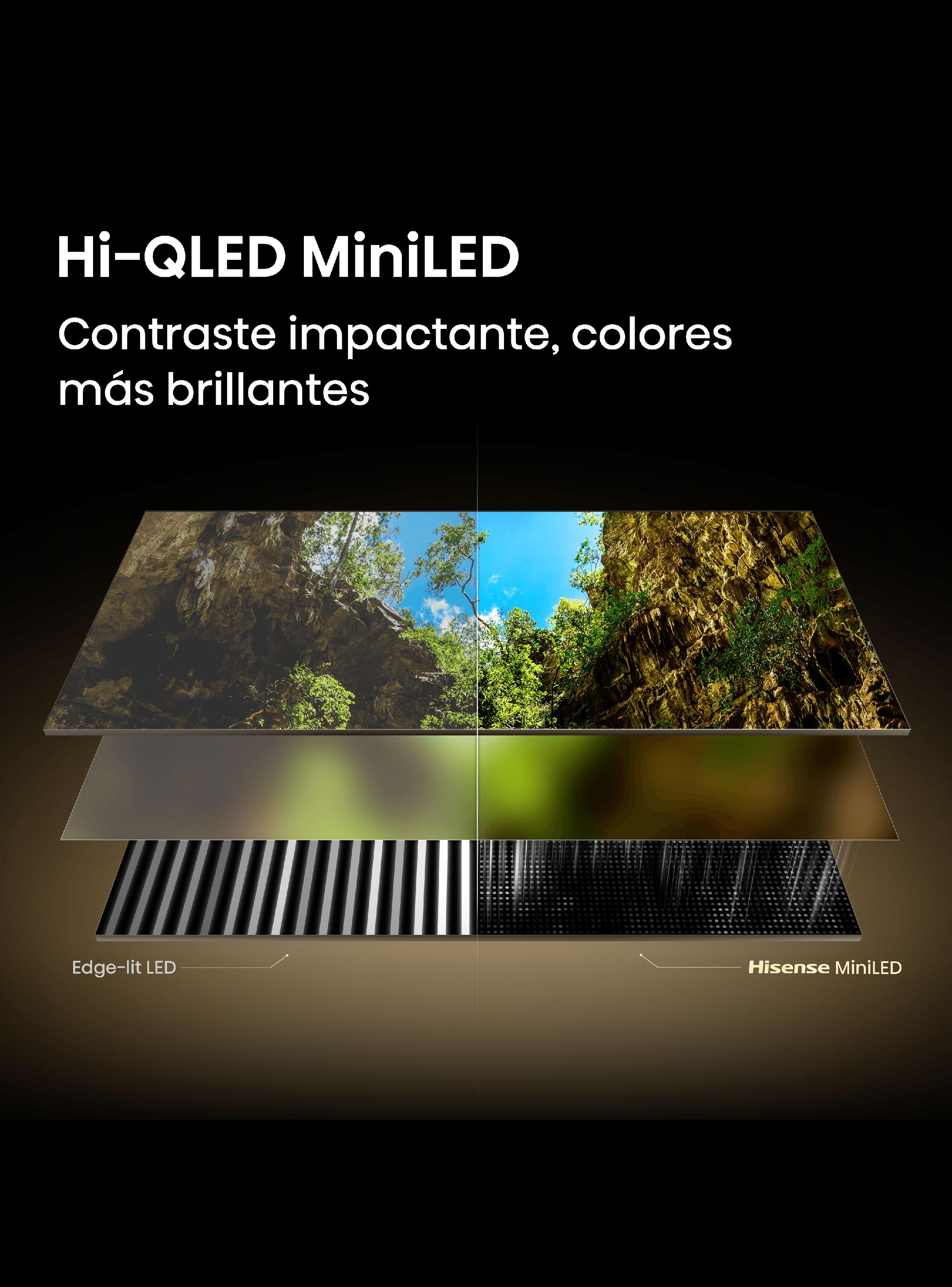 Mini LED Smart TV 65'' 4K UHD 144Hz Google TV 65U7ESG-3