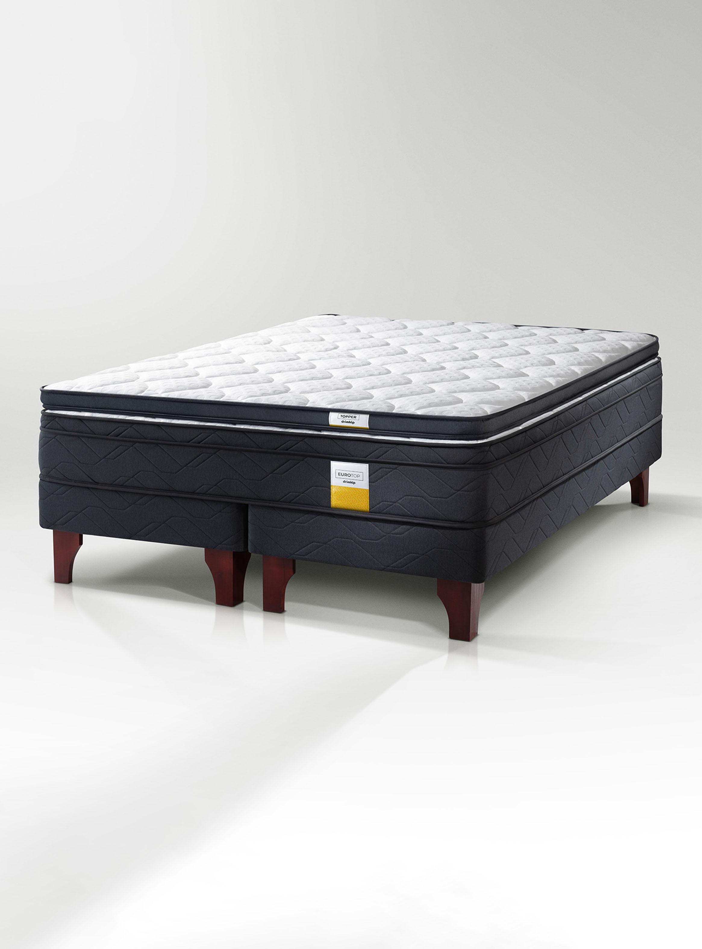 Topper 2 Plazas Plus Gris-2