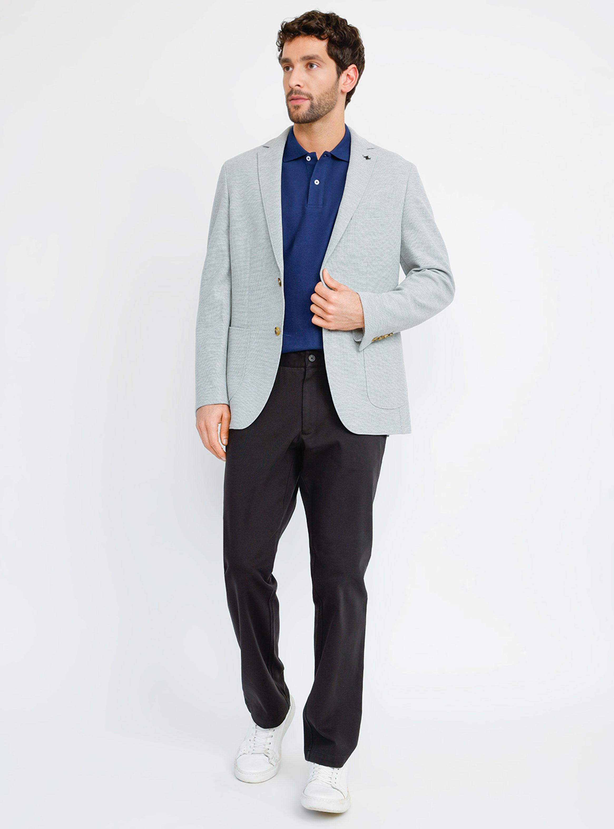 Chaqueta Bassic Knit Slim-3