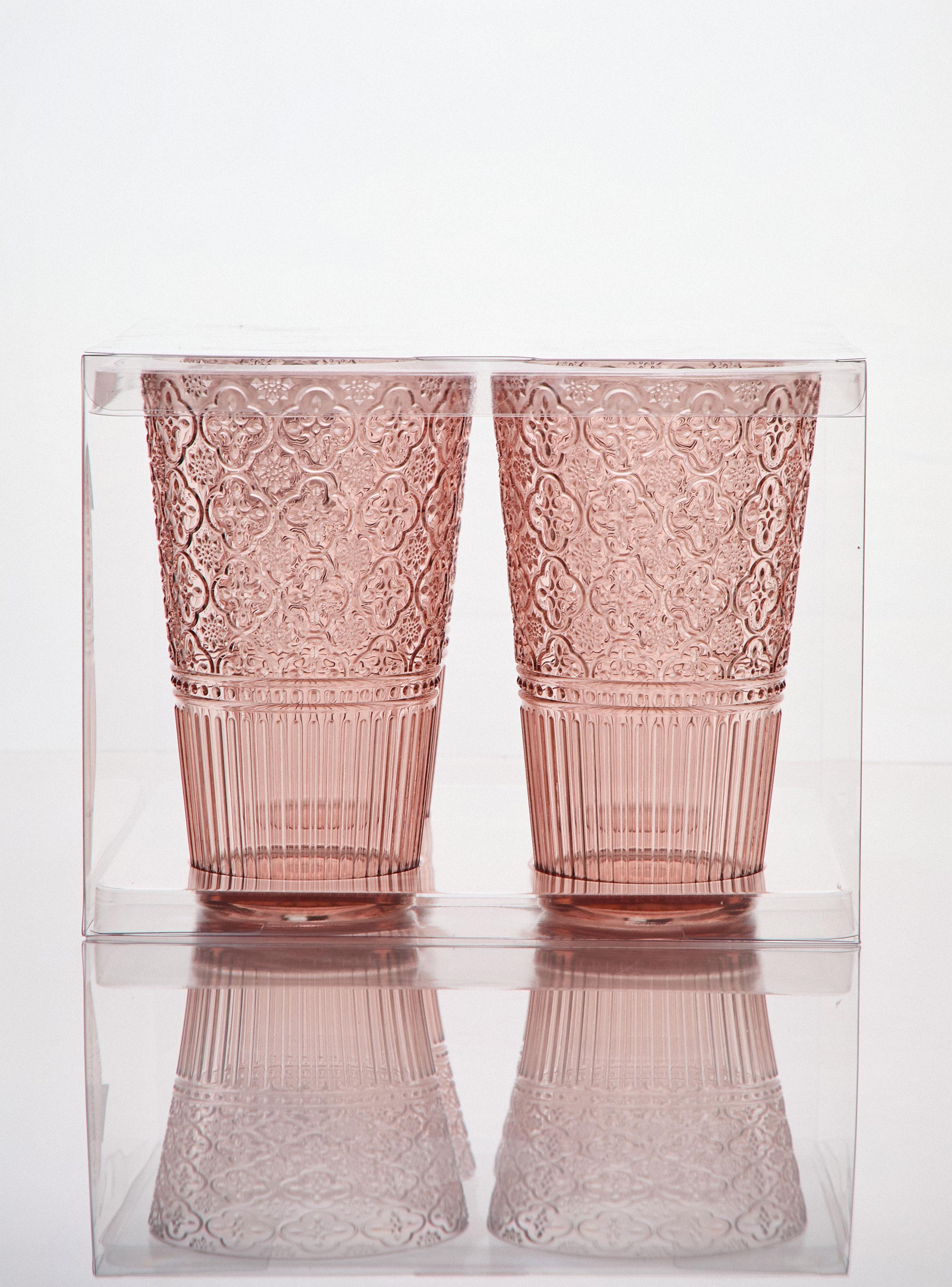 Set de 4 Vasos Alto Acrílico-3