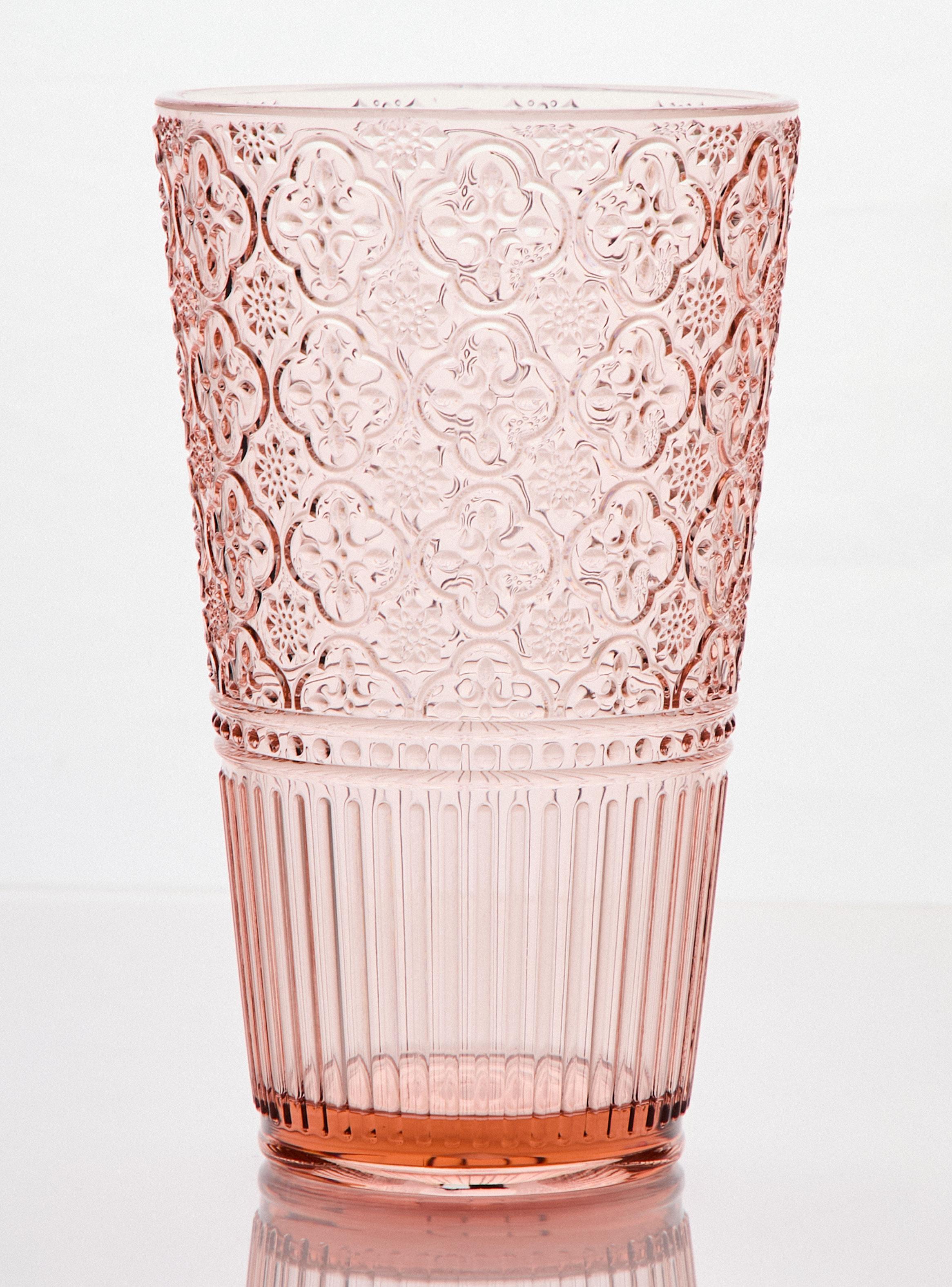 Set de 4 Vasos Alto Acrílico-1