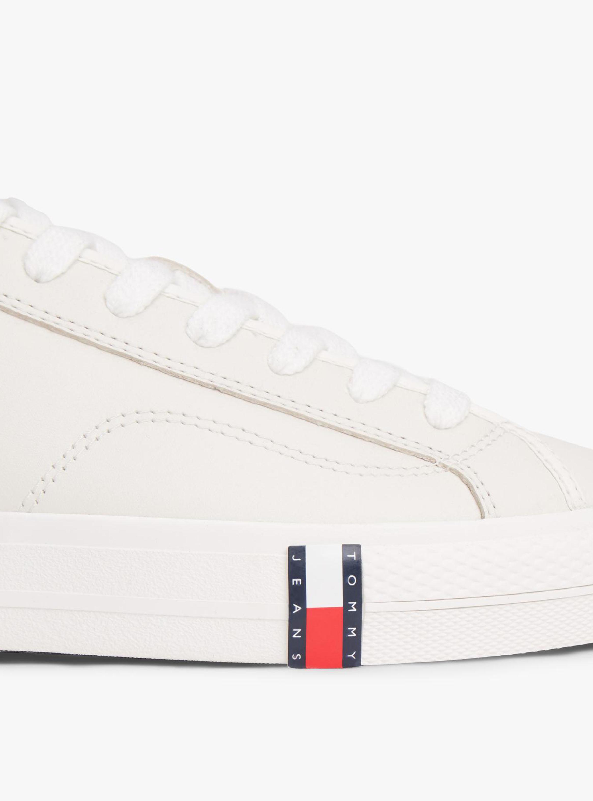 Zapatilla Urbana Cuero Logo Color Lengüeta Hombre-2