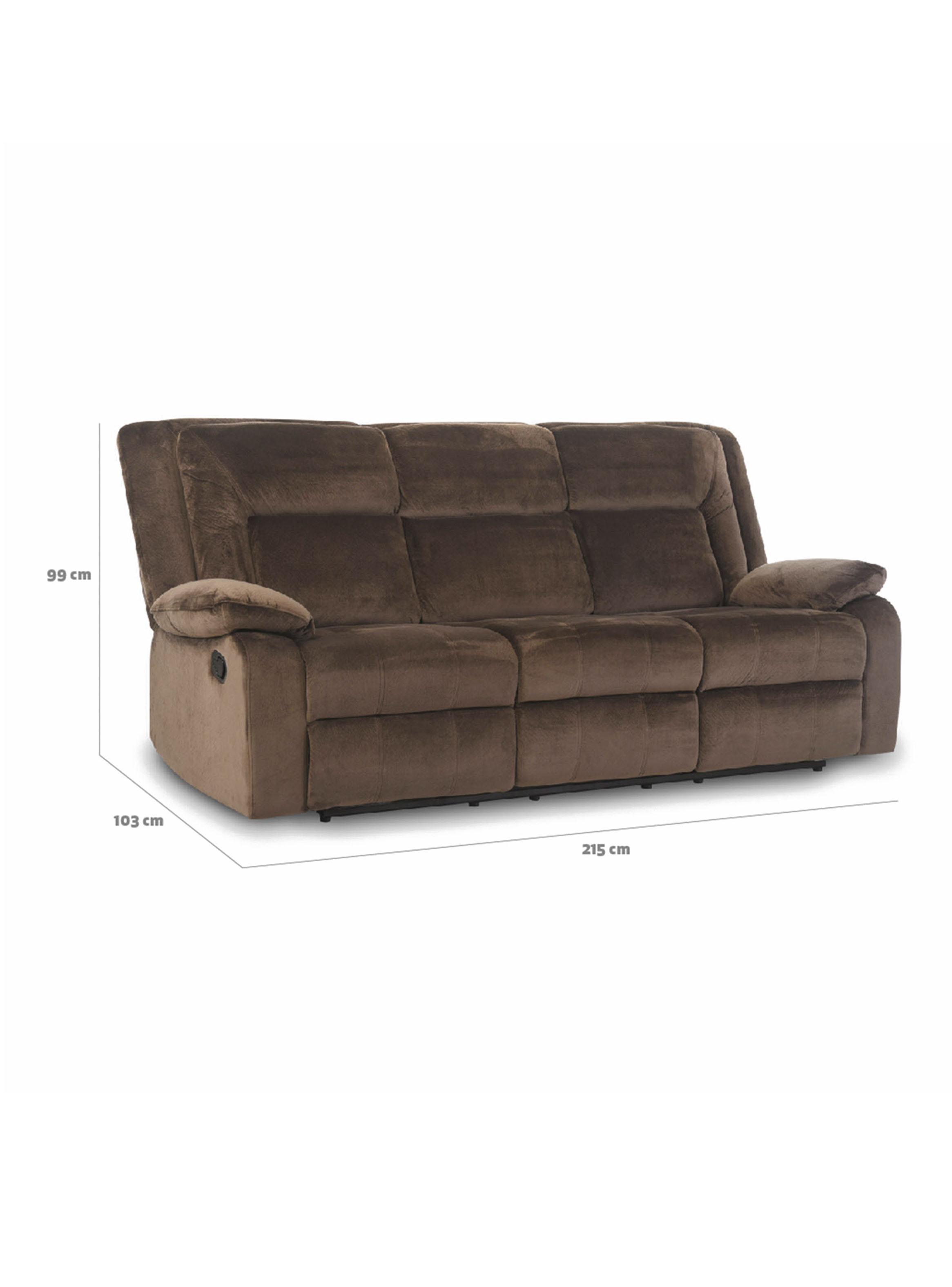Juego de Living Reclinable Amberes 3 Cuerpos + 2 Bergères-2