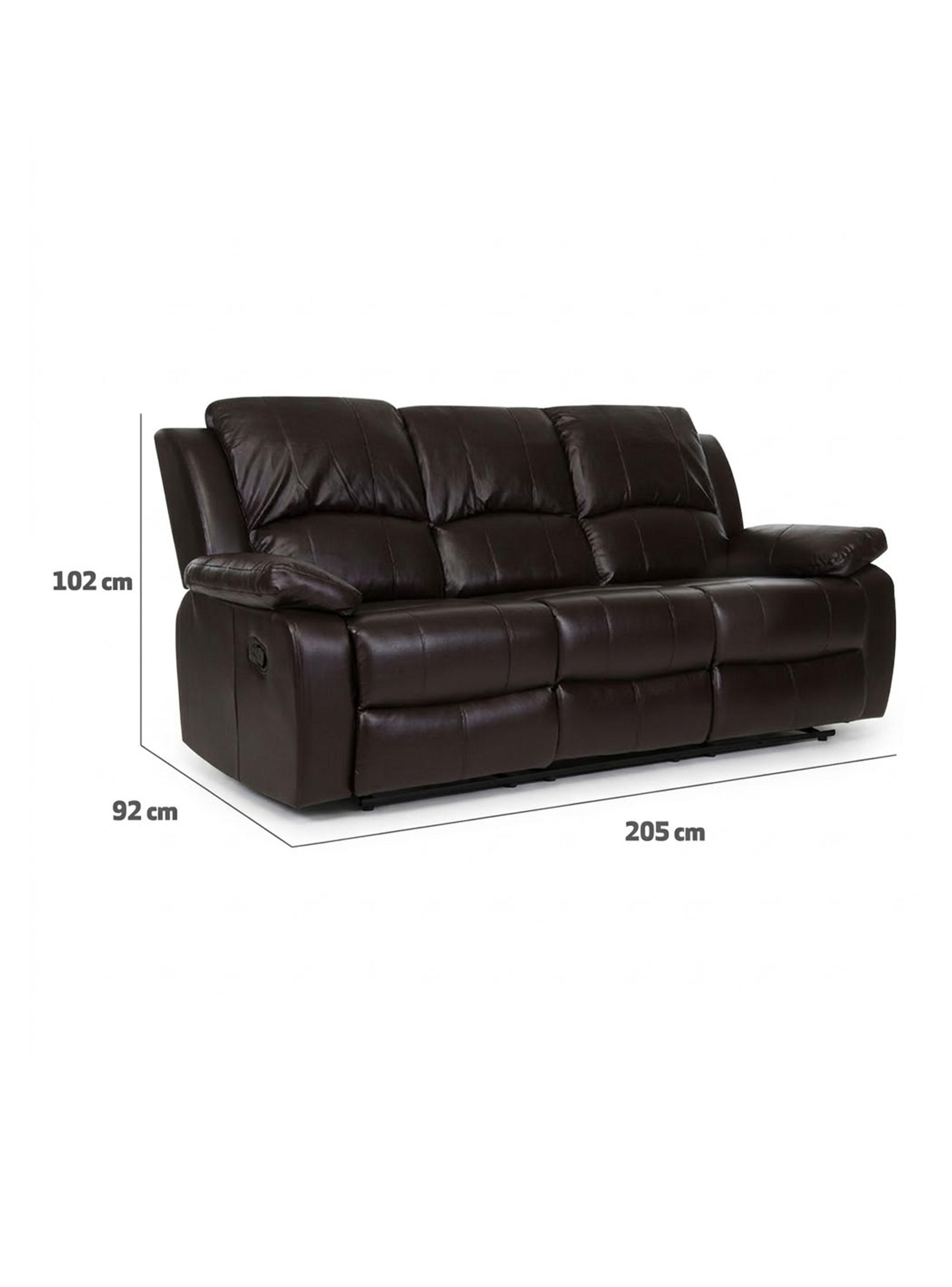 Juego de Living Reclinable Valencia + Andalucia Seccional + 3 Cuerpos + 1 Bergère-2