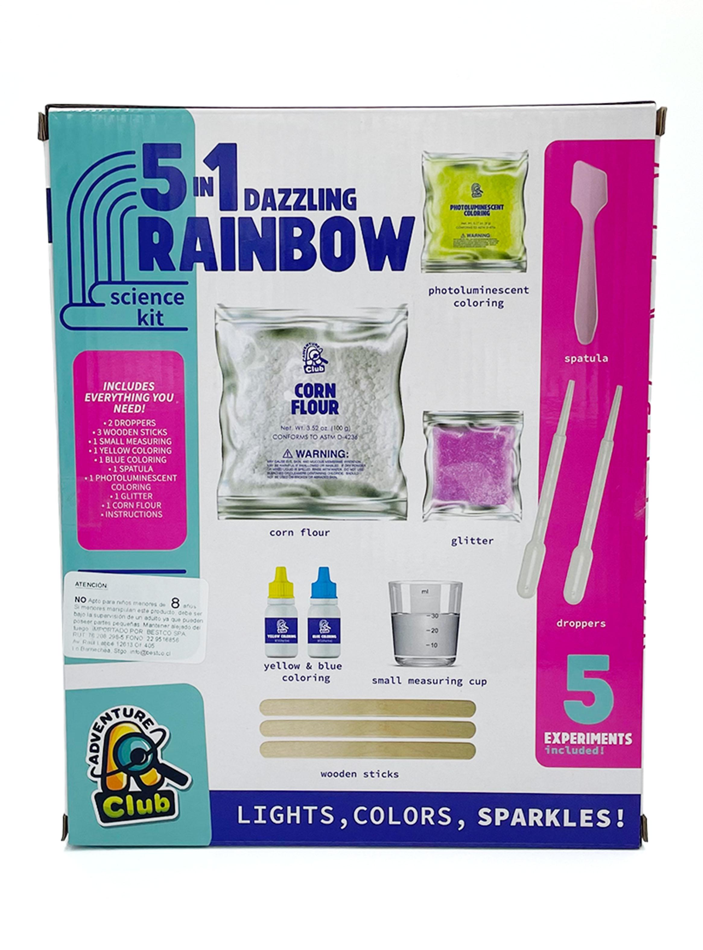 Juguetes de Aprendizaje Kit de Ciencias 5 en 1 Arcoíris-3