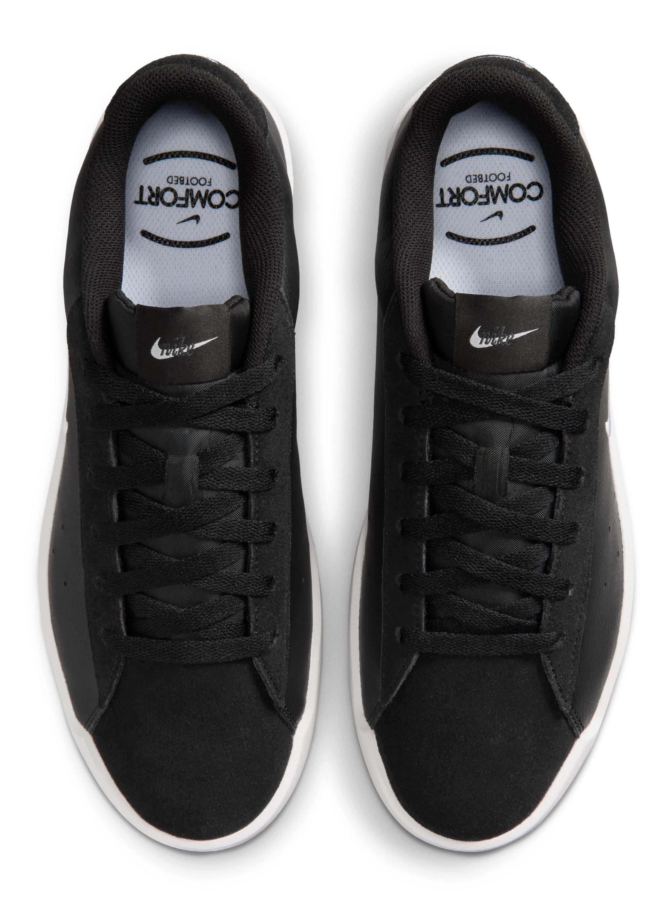 Zapatilla Urbana Black Court Heritage Mujer-4