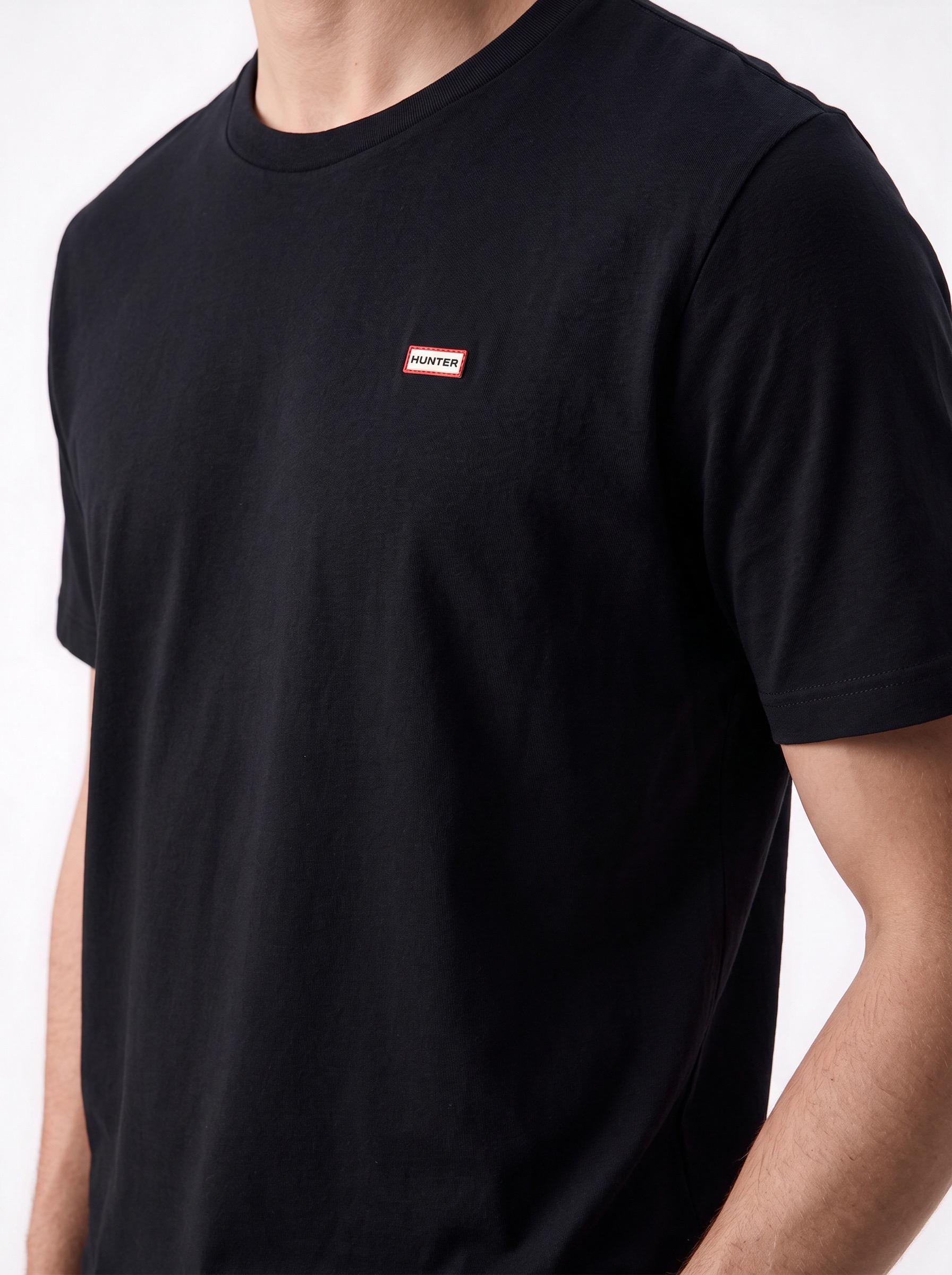 Polera con Etiqueta en Pecho Cuello Redondo Manga corta-3