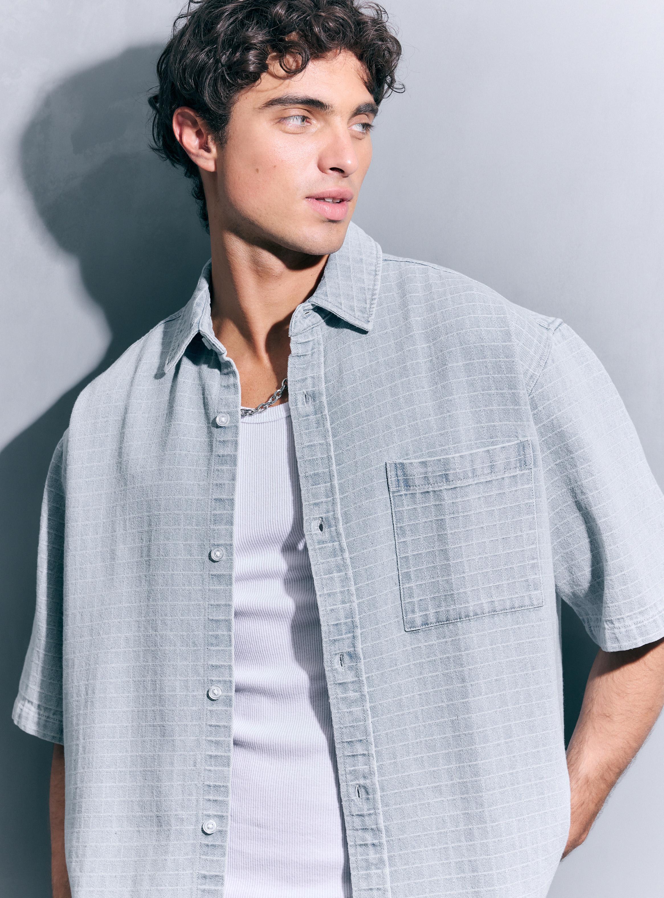 Camisa Tela con Diseño-2