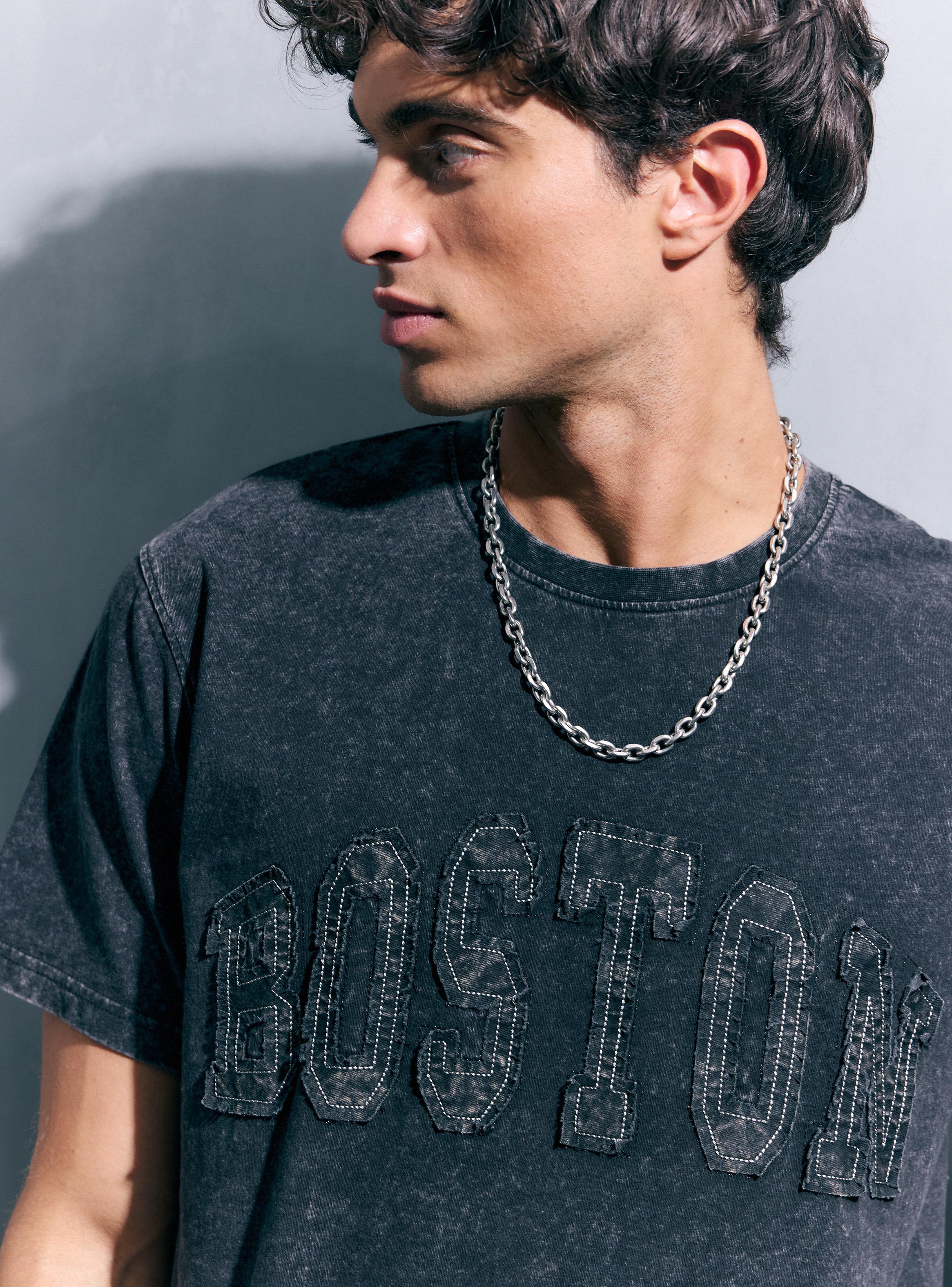 Polera Acid Wash Algodón-2