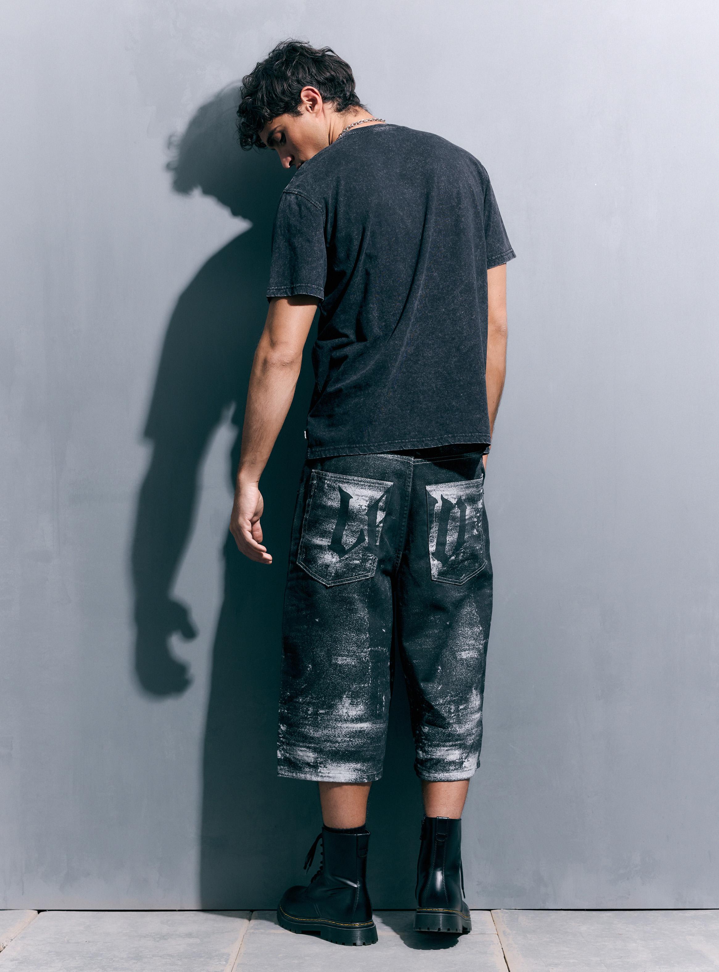 Polera Acid Wash Algodón-5