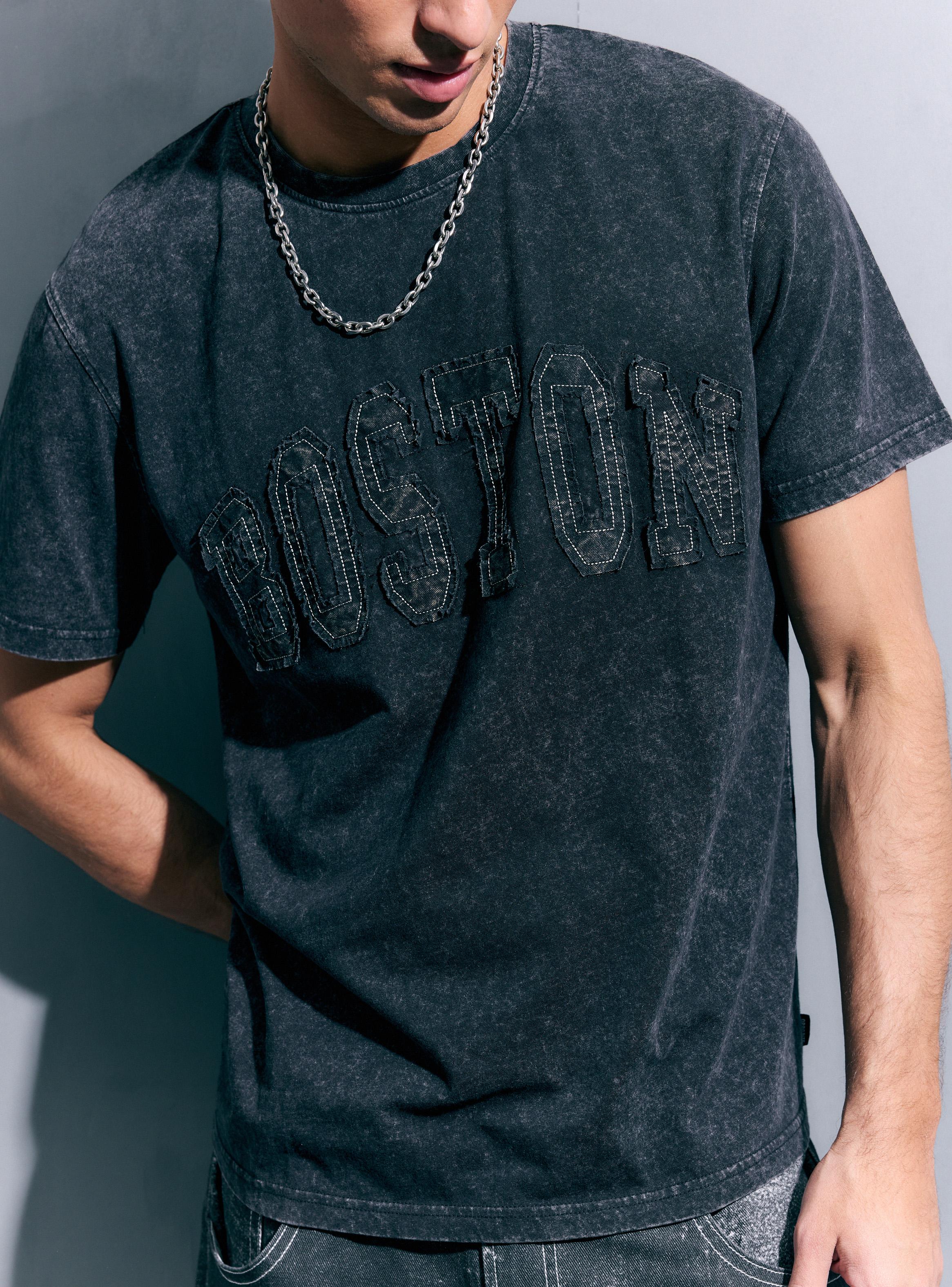 Polera Acid Wash Algodón-3