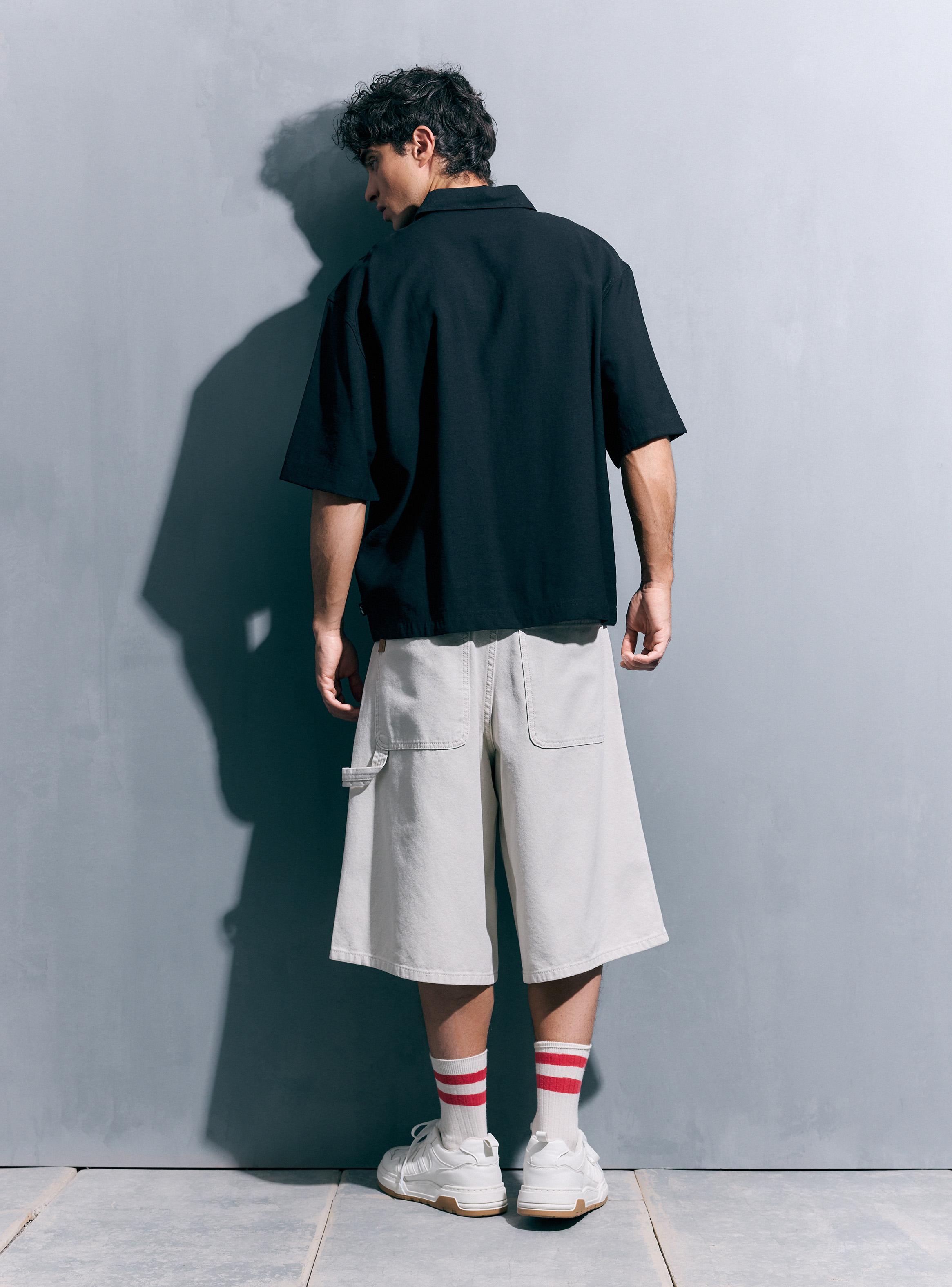 Bermuda Knitted Denim Color-5