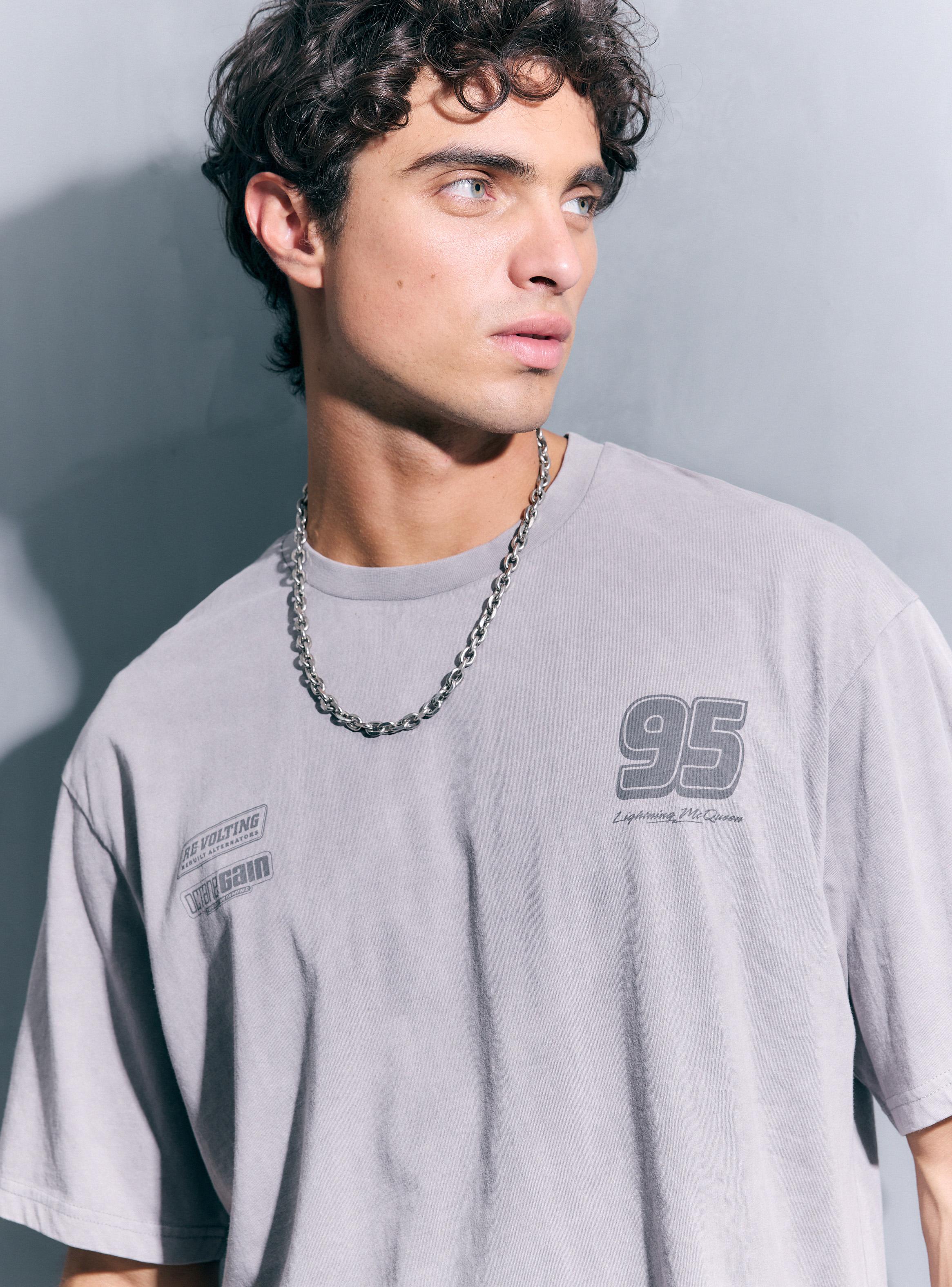 Polera Cars Cuello Redondo Manga Corta-2