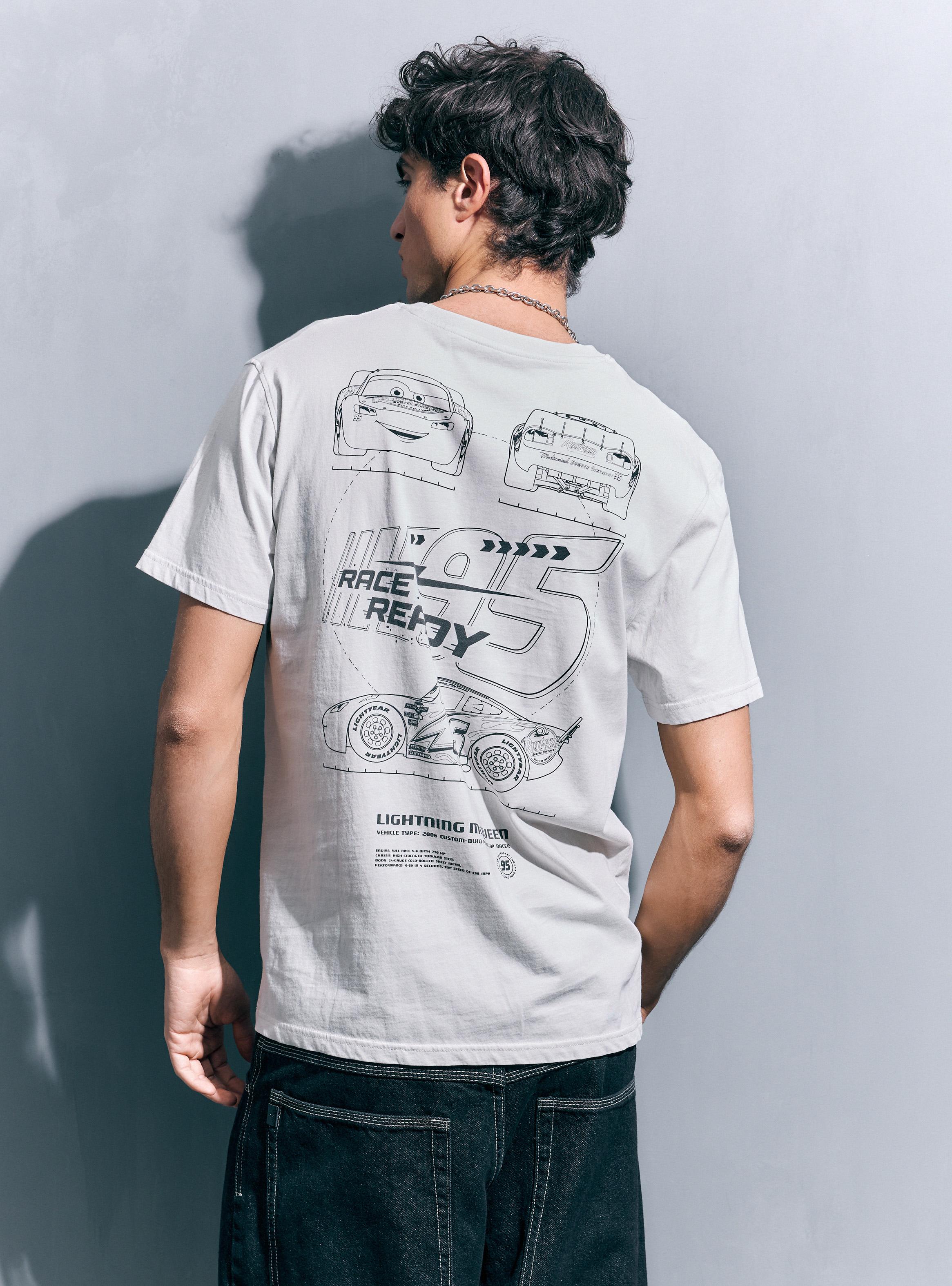 Polera Cars Fast Algodón-1