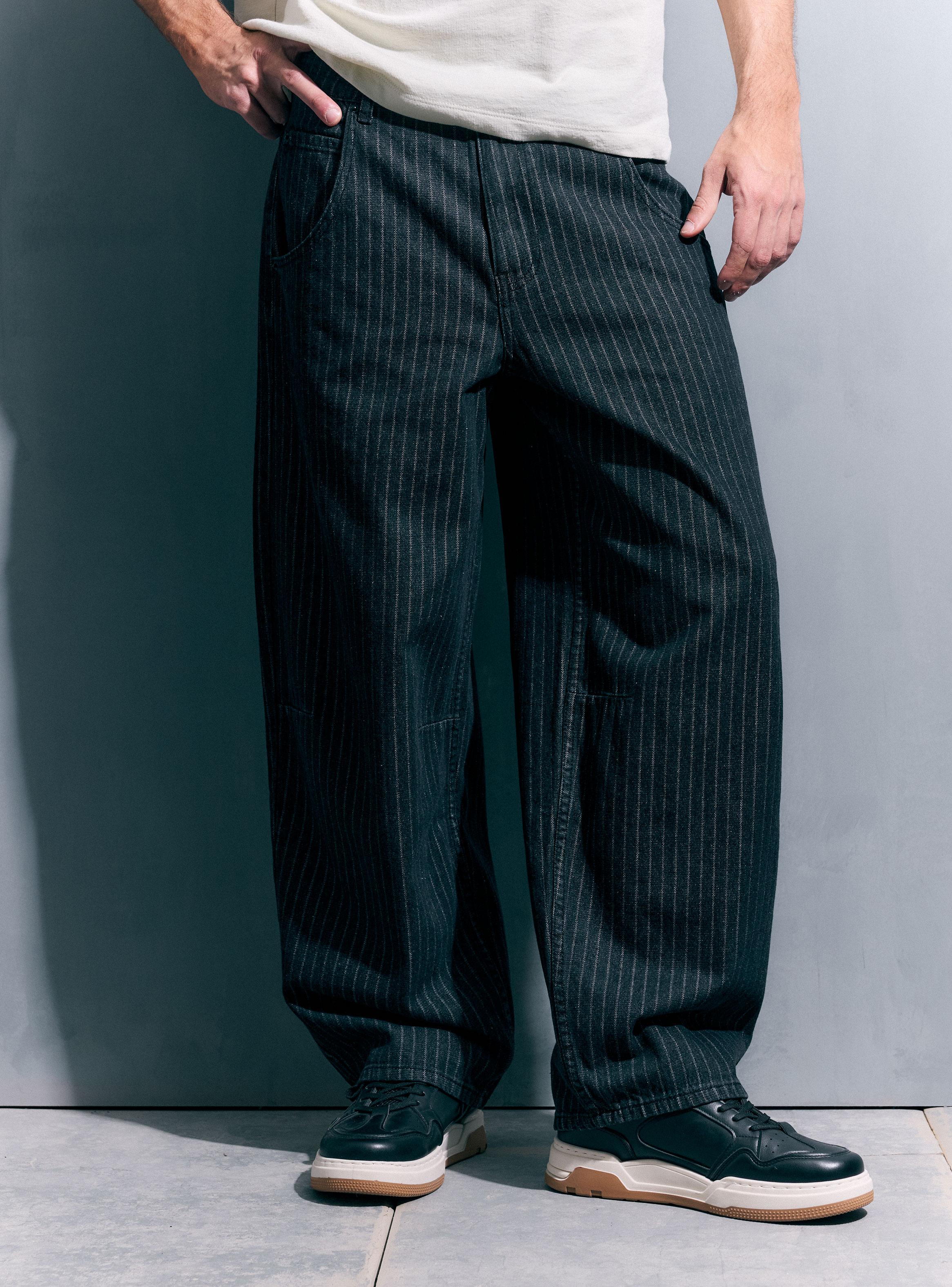 Jeans con Rayas-0