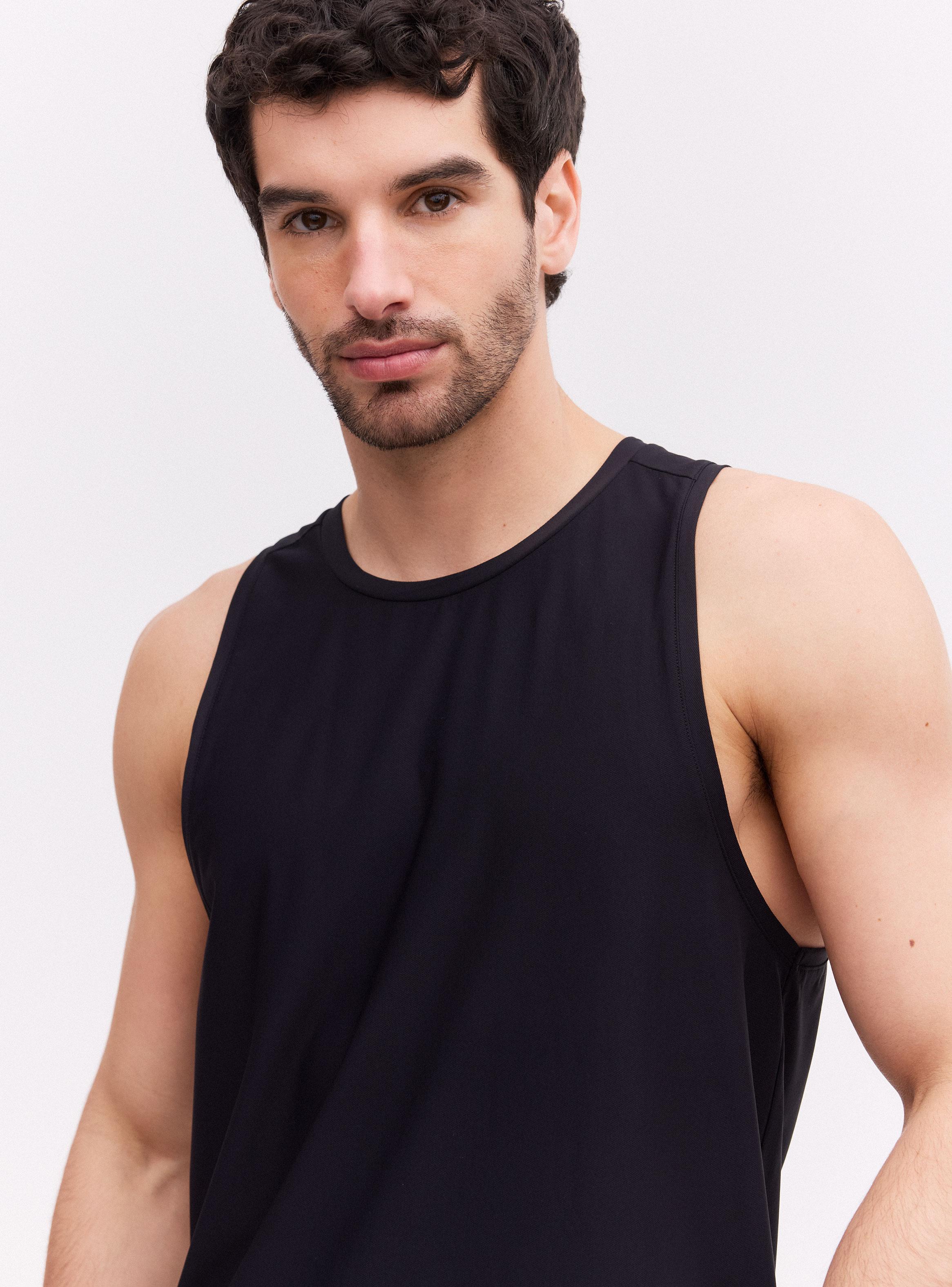 Polera Running Sin Mangas-2