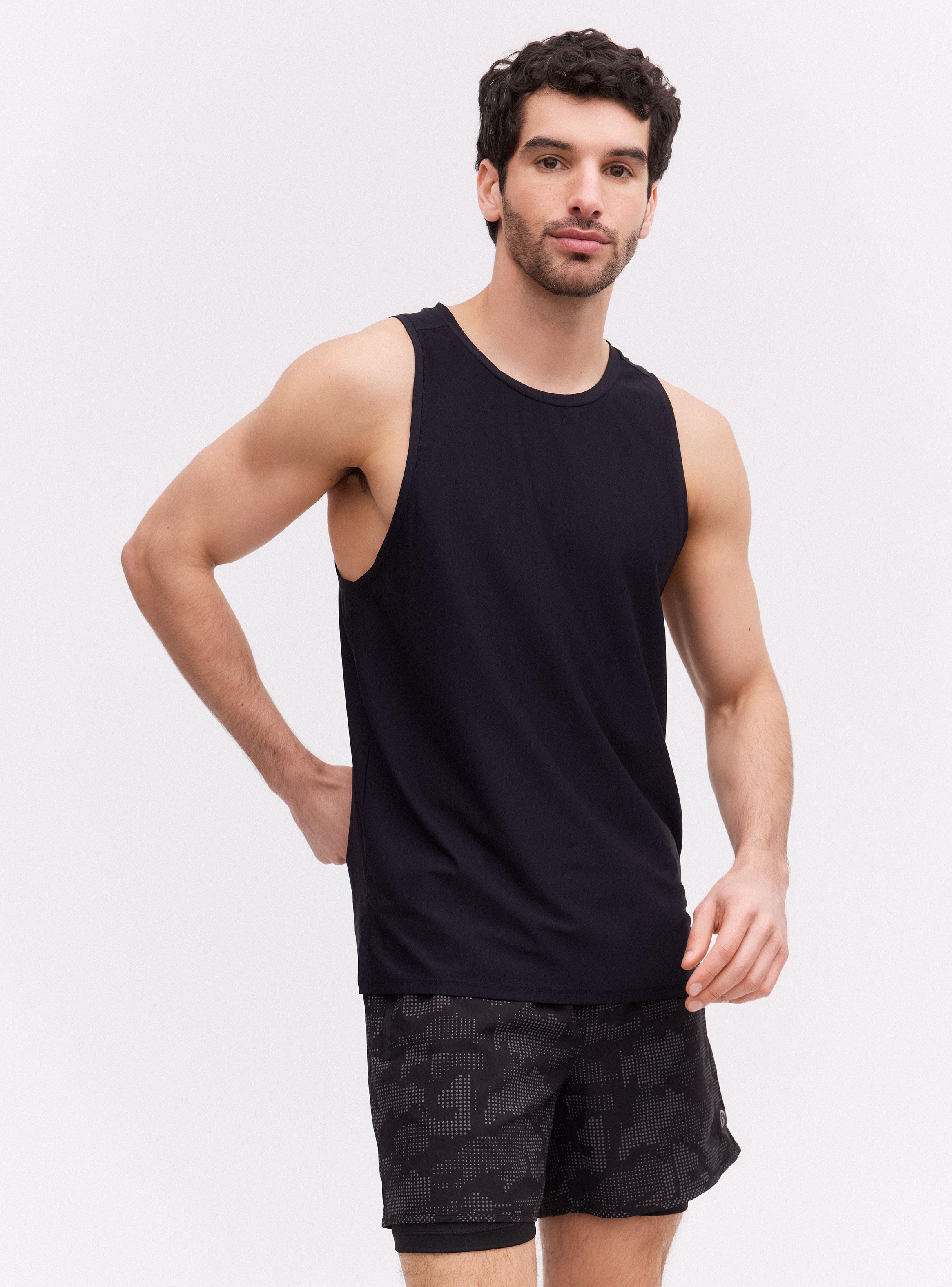 Polera Running Sin Mangas-0