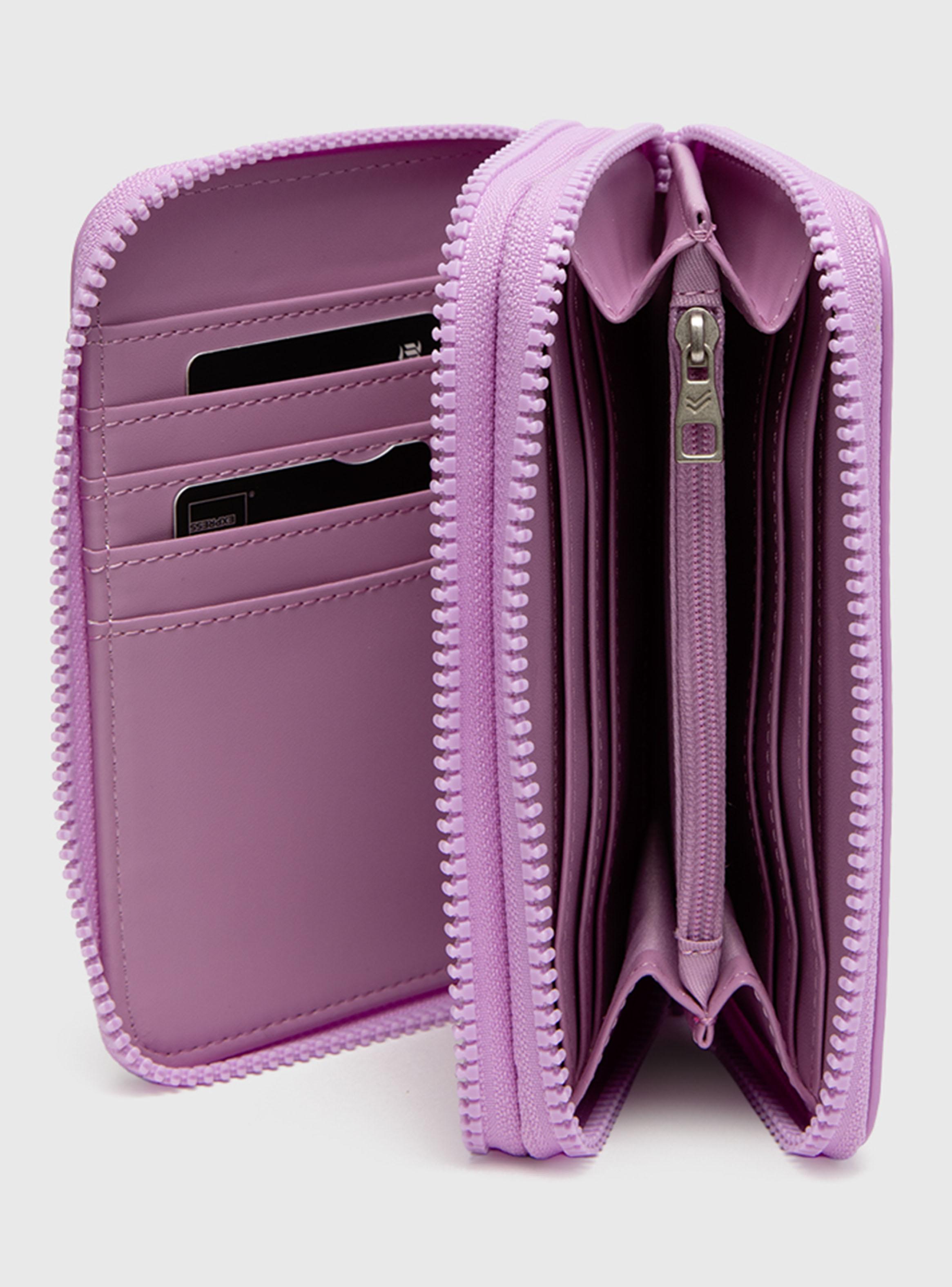 Billetera Charol Lilac-1