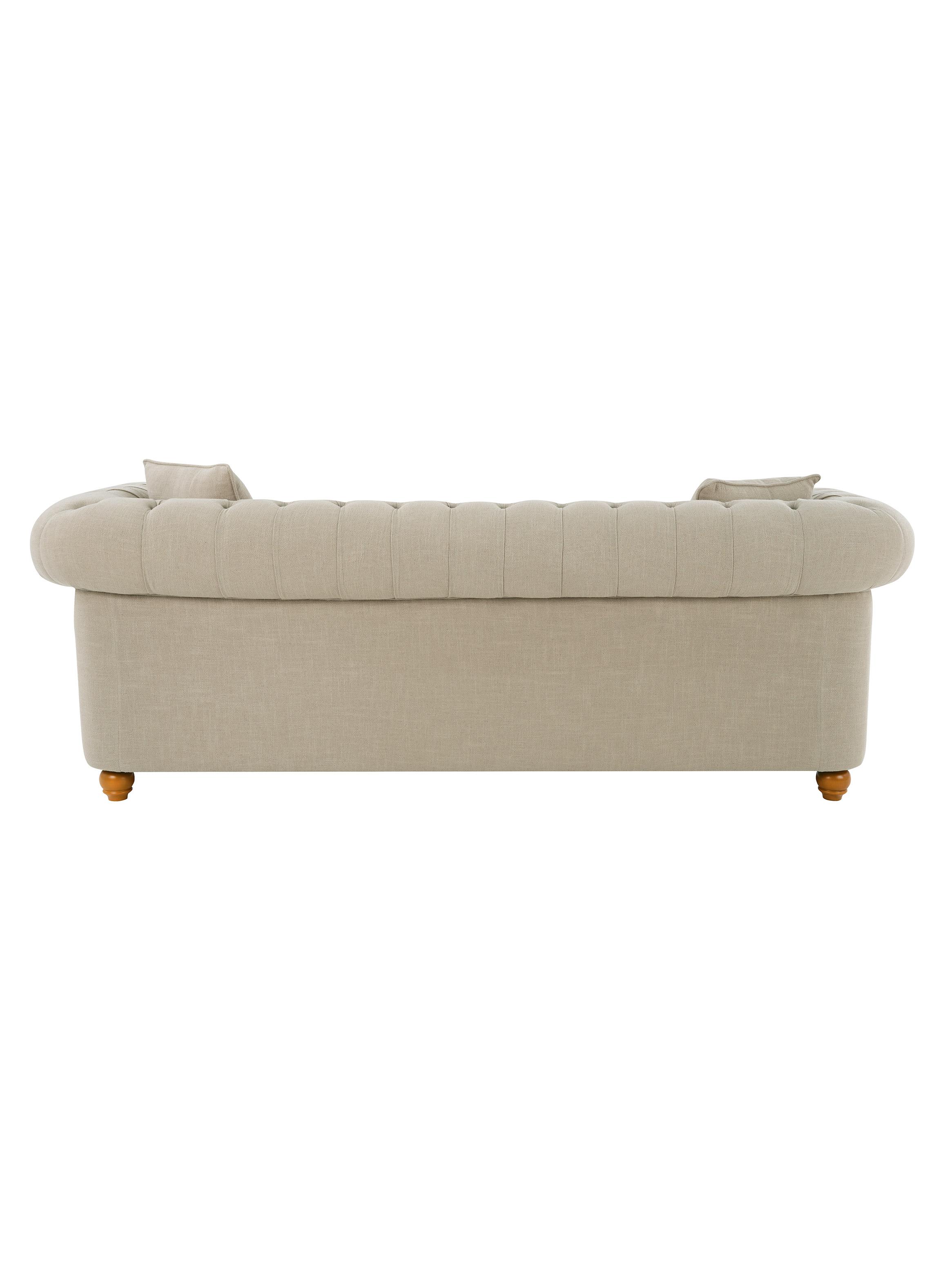 Sofá Capitone Antonia Lino 3 Cuerpos-5