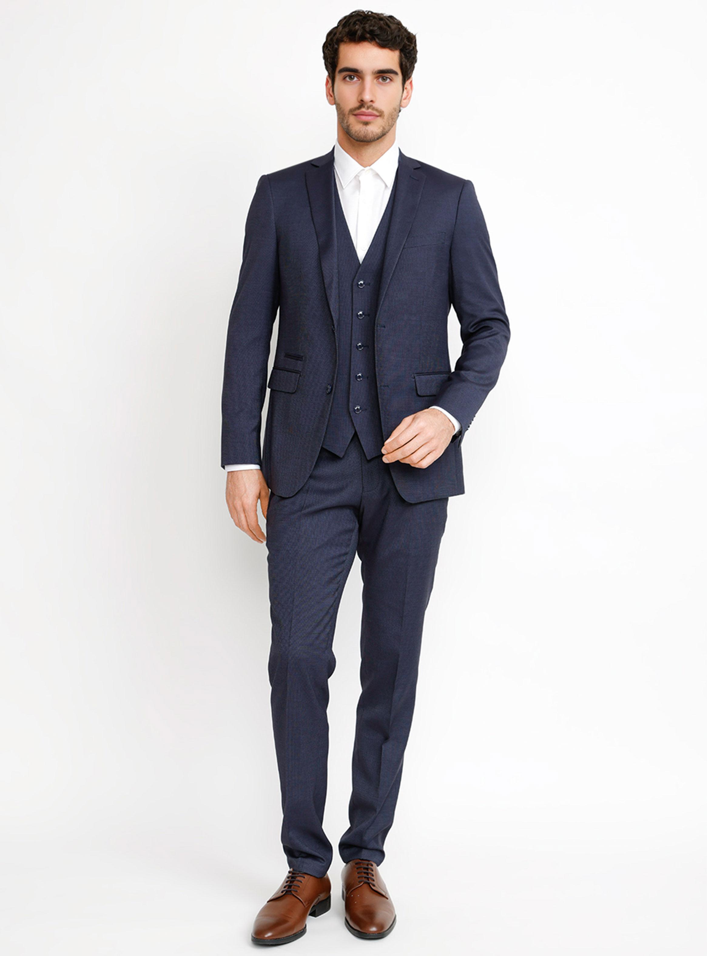 Traje Formal Modelo Washable Very Slim-0