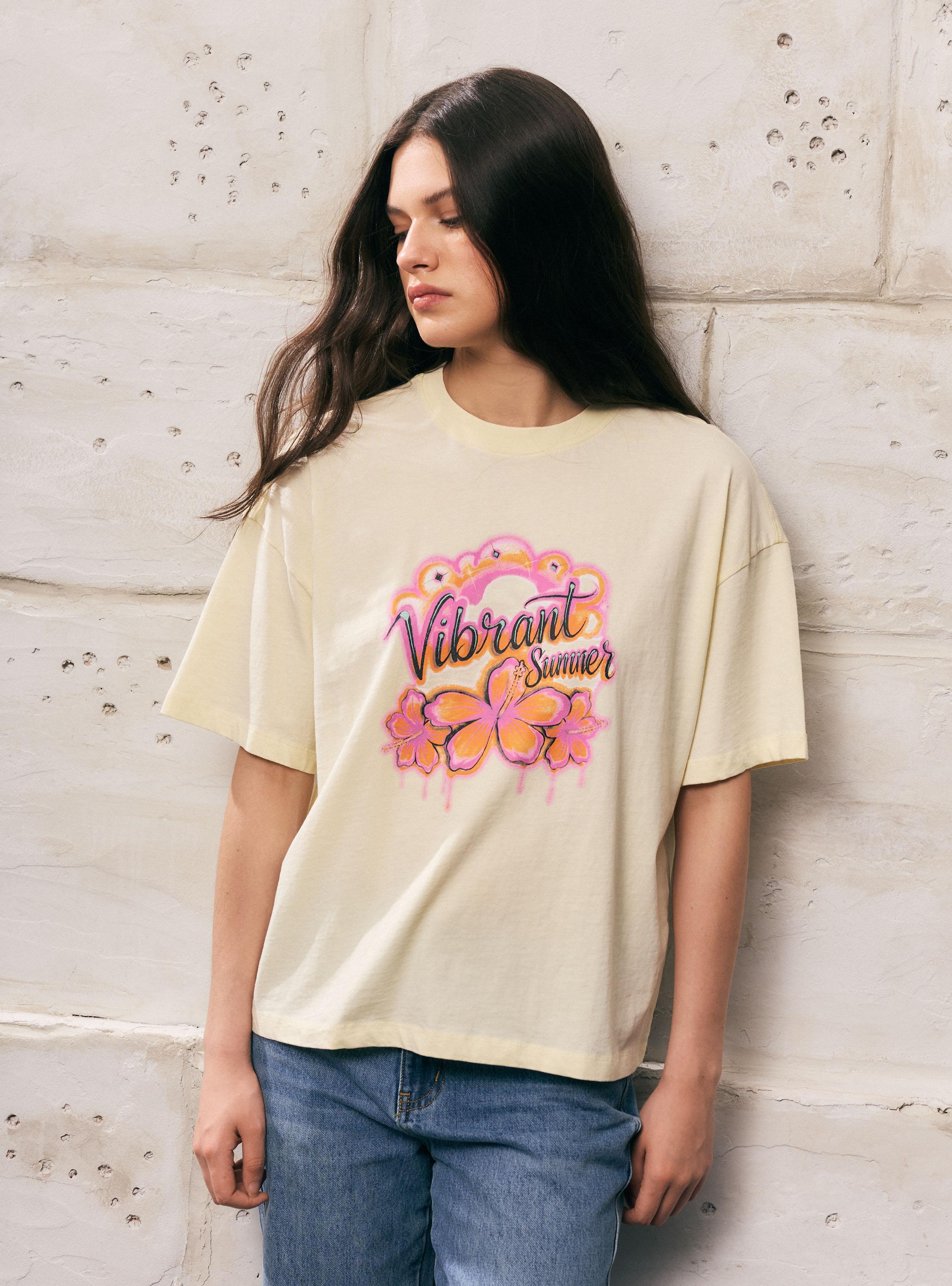 Polera Básica Manga Corta Cuello Redondo-0