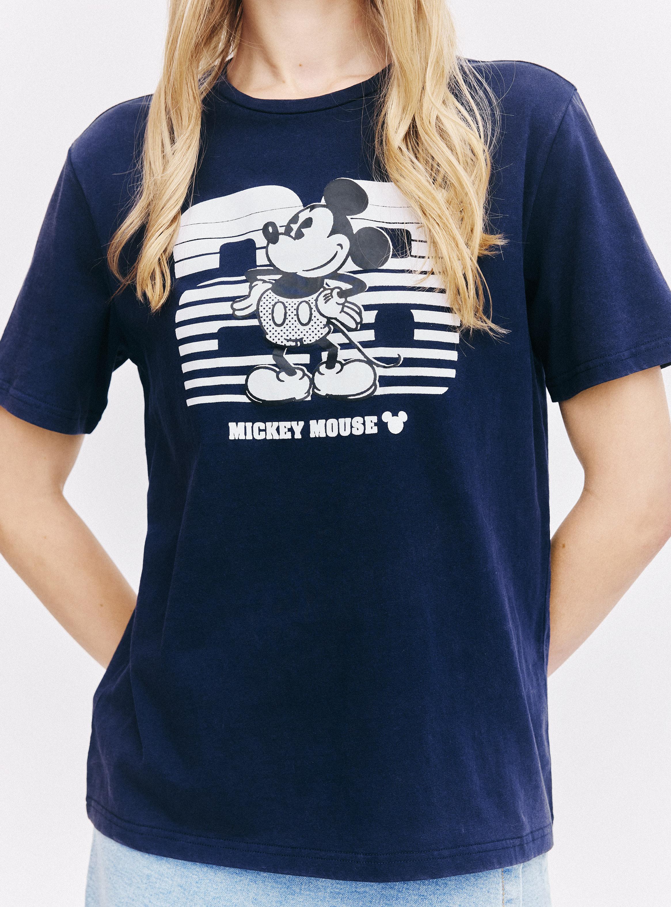 Polera Manga Corta Licencia Mickey Mouse 28-3