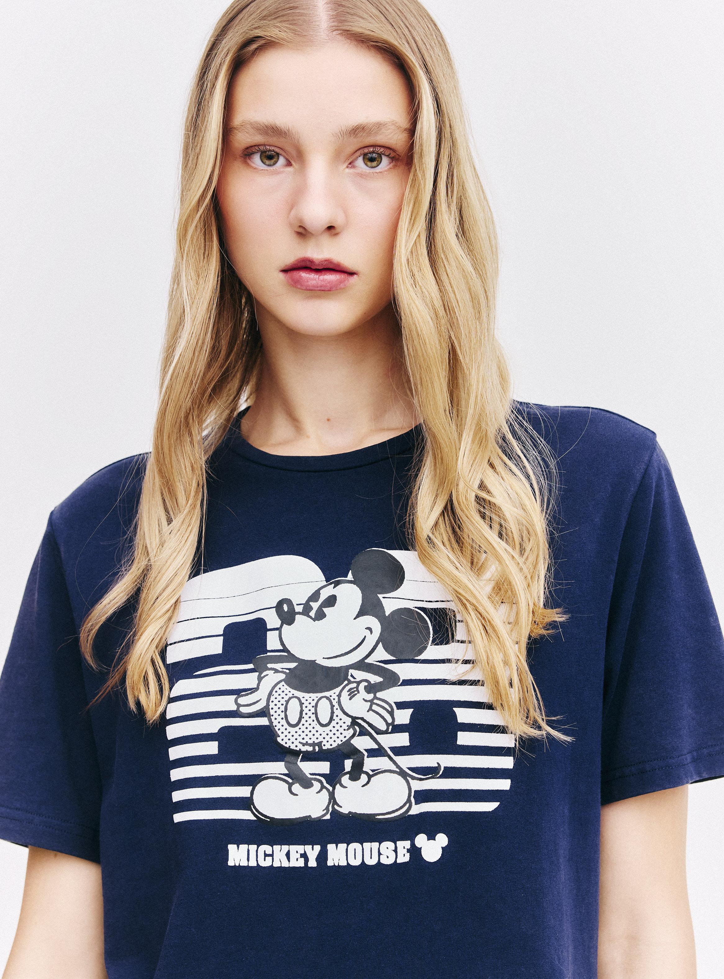 Polera Manga Corta Licencia Mickey Mouse 28-2