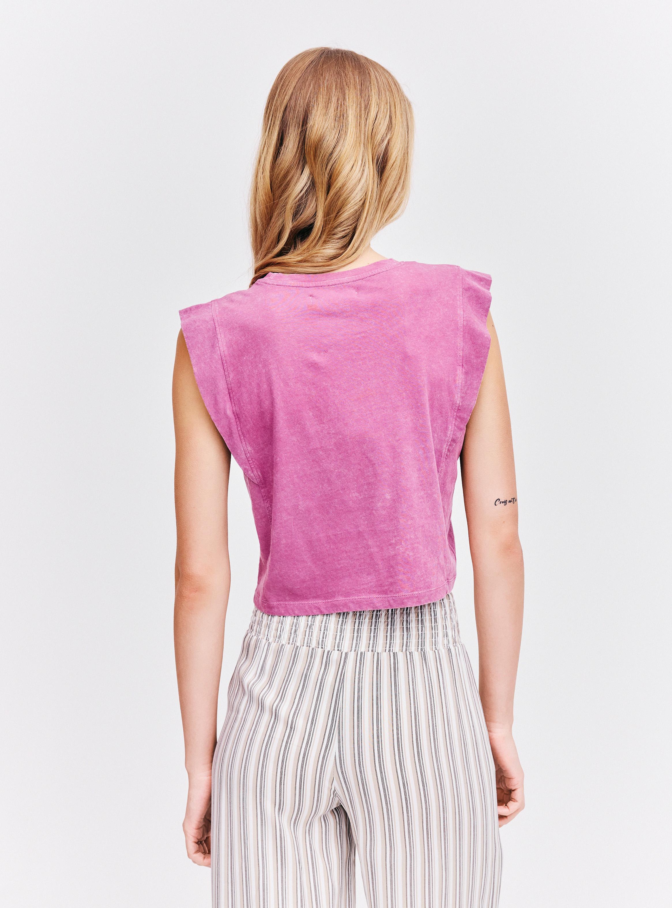 Pantalón Wide Leg Tiro Medio y Cintura Elasticada-1