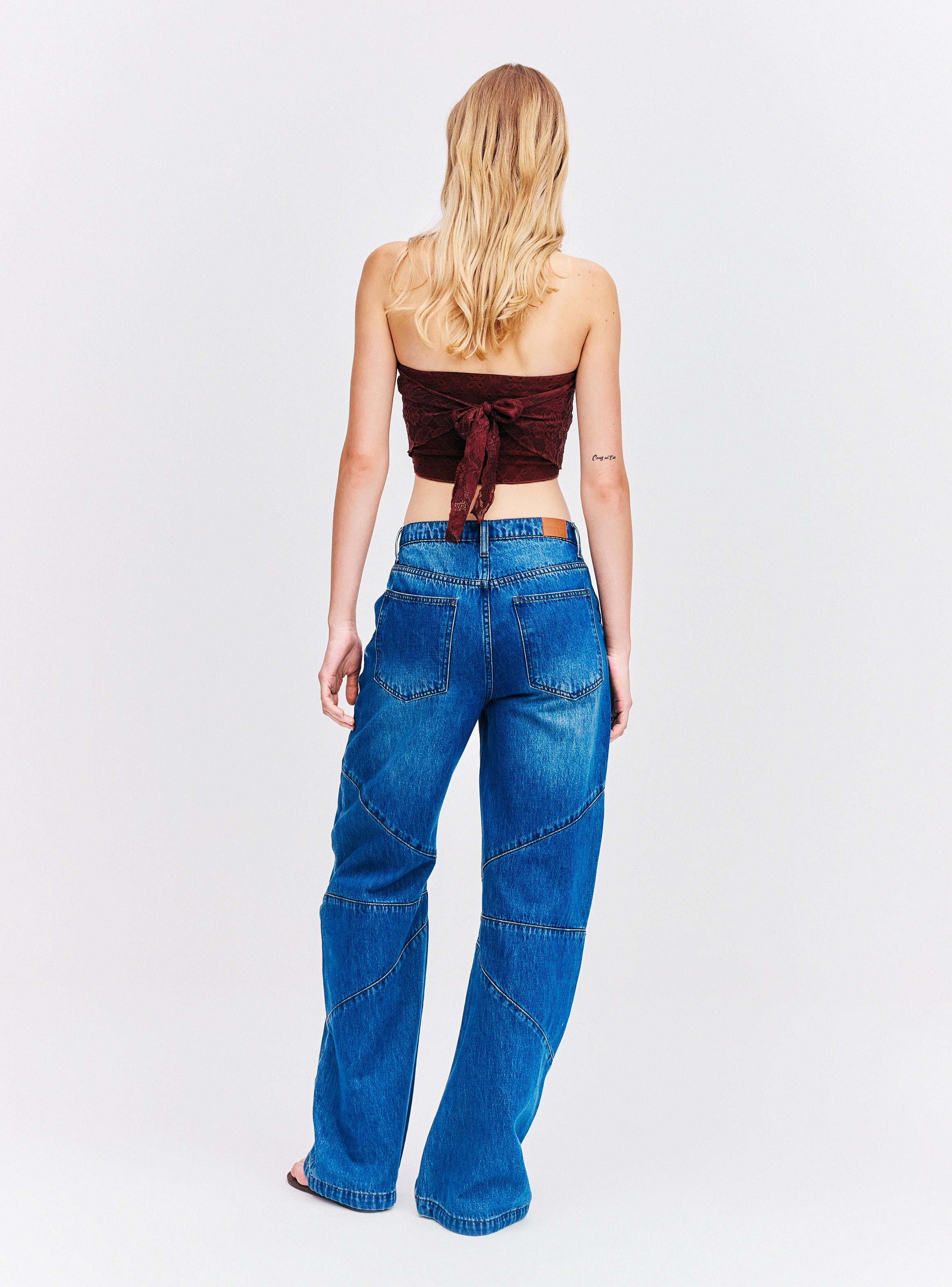Jeans con Amarras en Tobillo-5