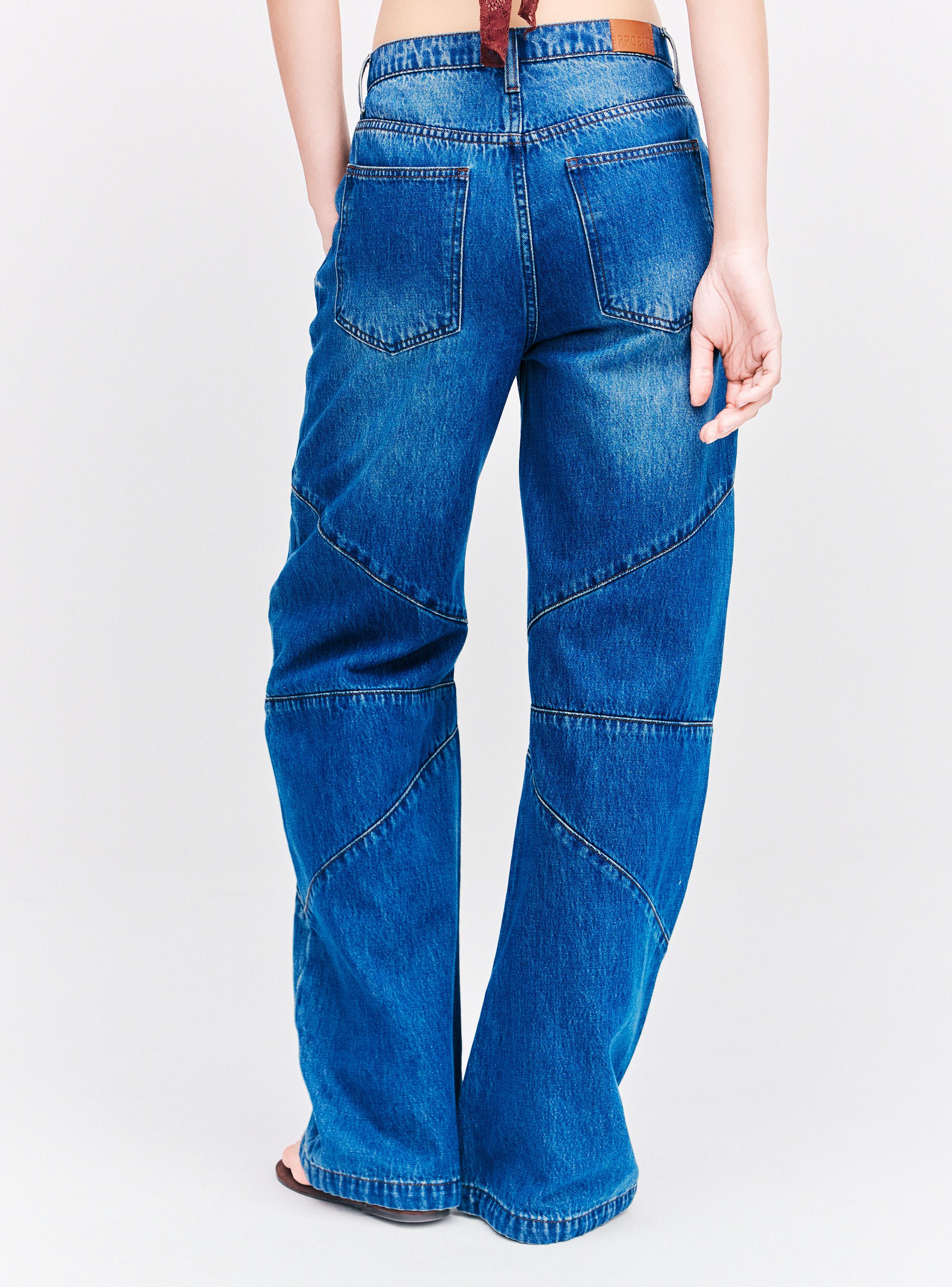 Jeans con Amarras en Tobillo-1
