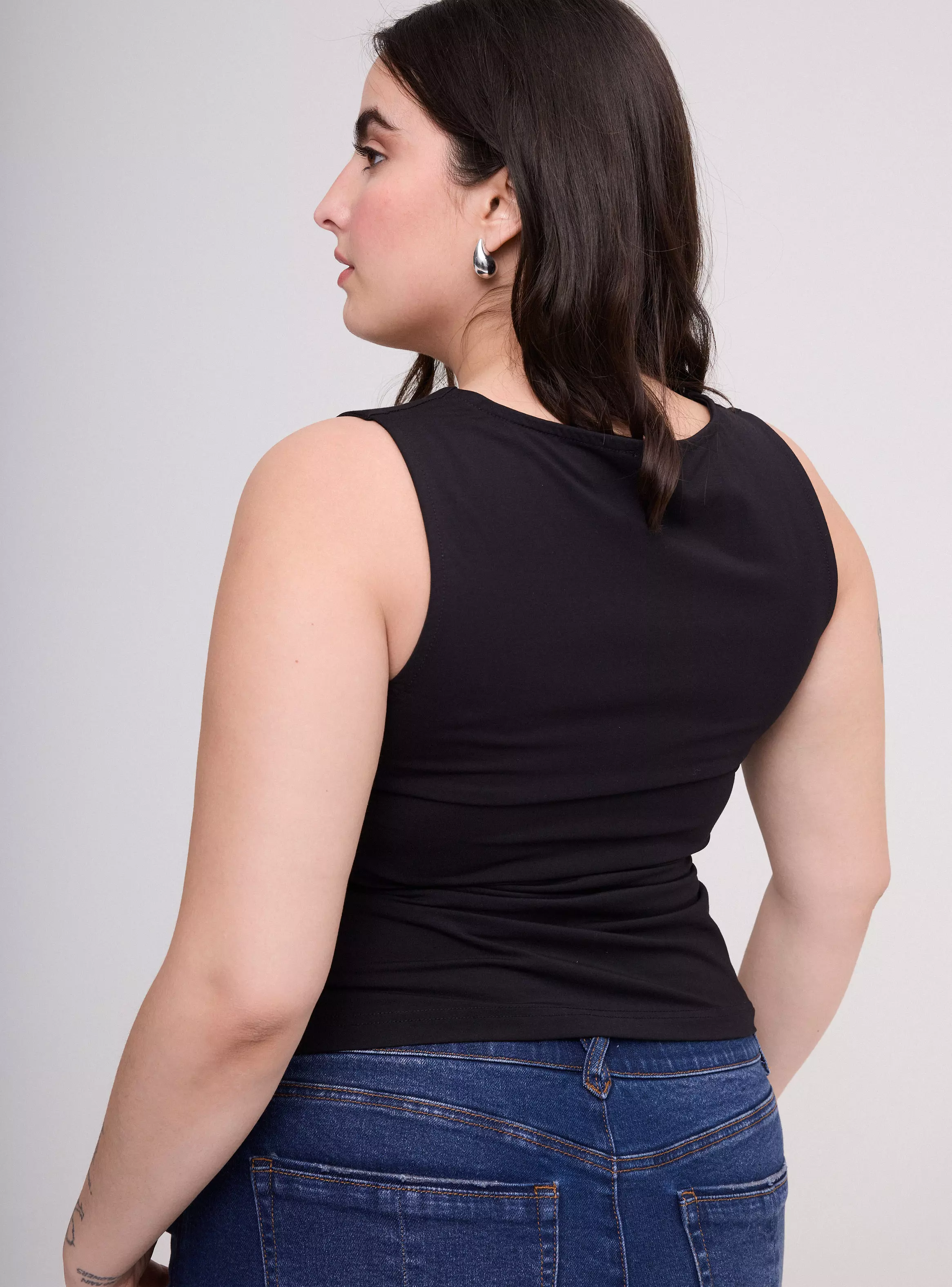 Polera sin Mangas Abdomen Control-3