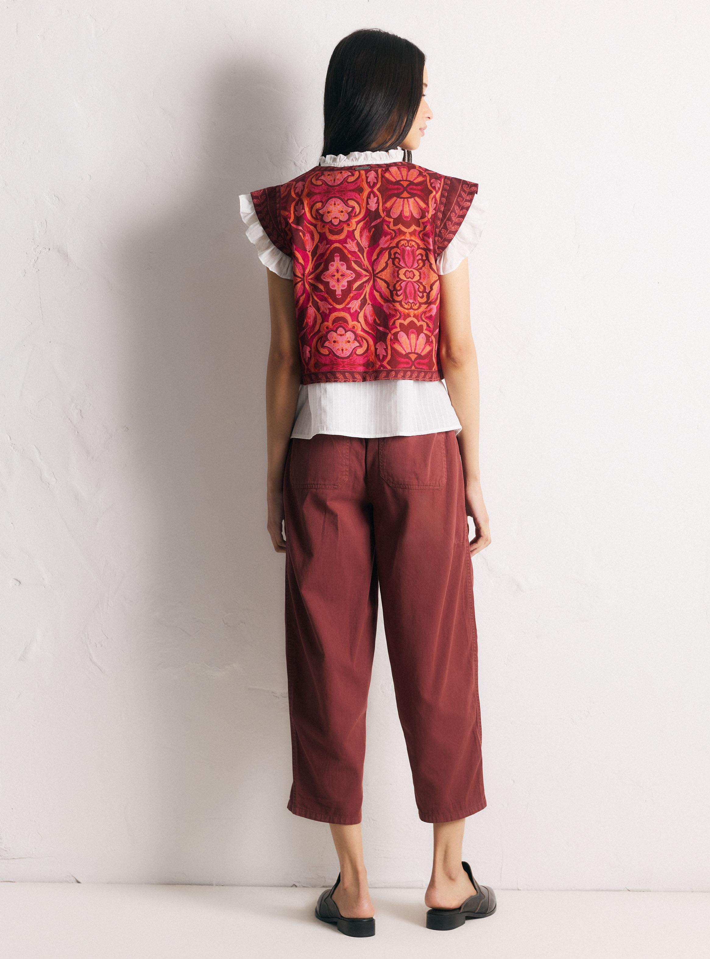 Chaqueta Vest Estampado-5