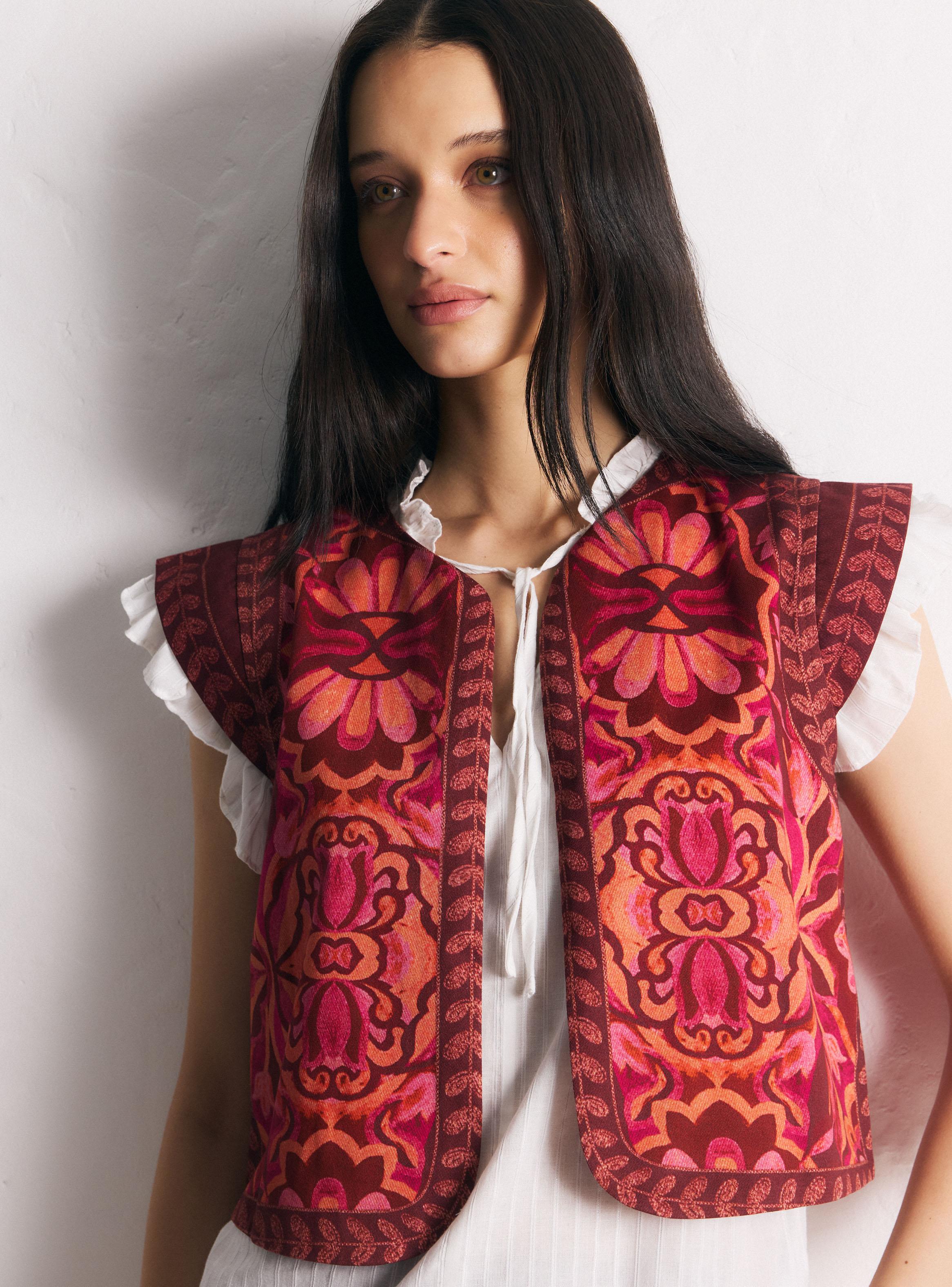 Chaqueta Vest Estampado-2