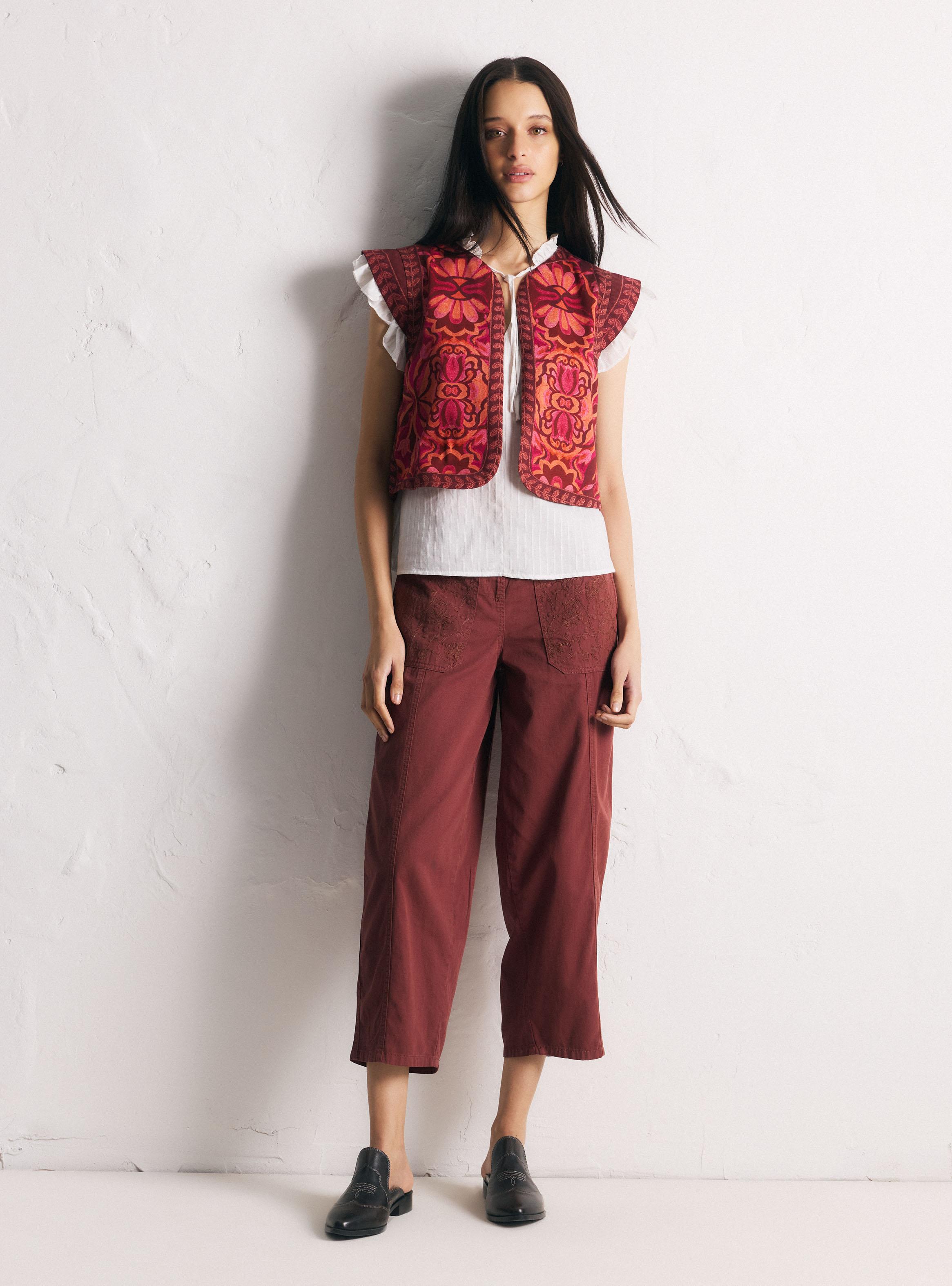 Chaqueta Vest Estampado-4