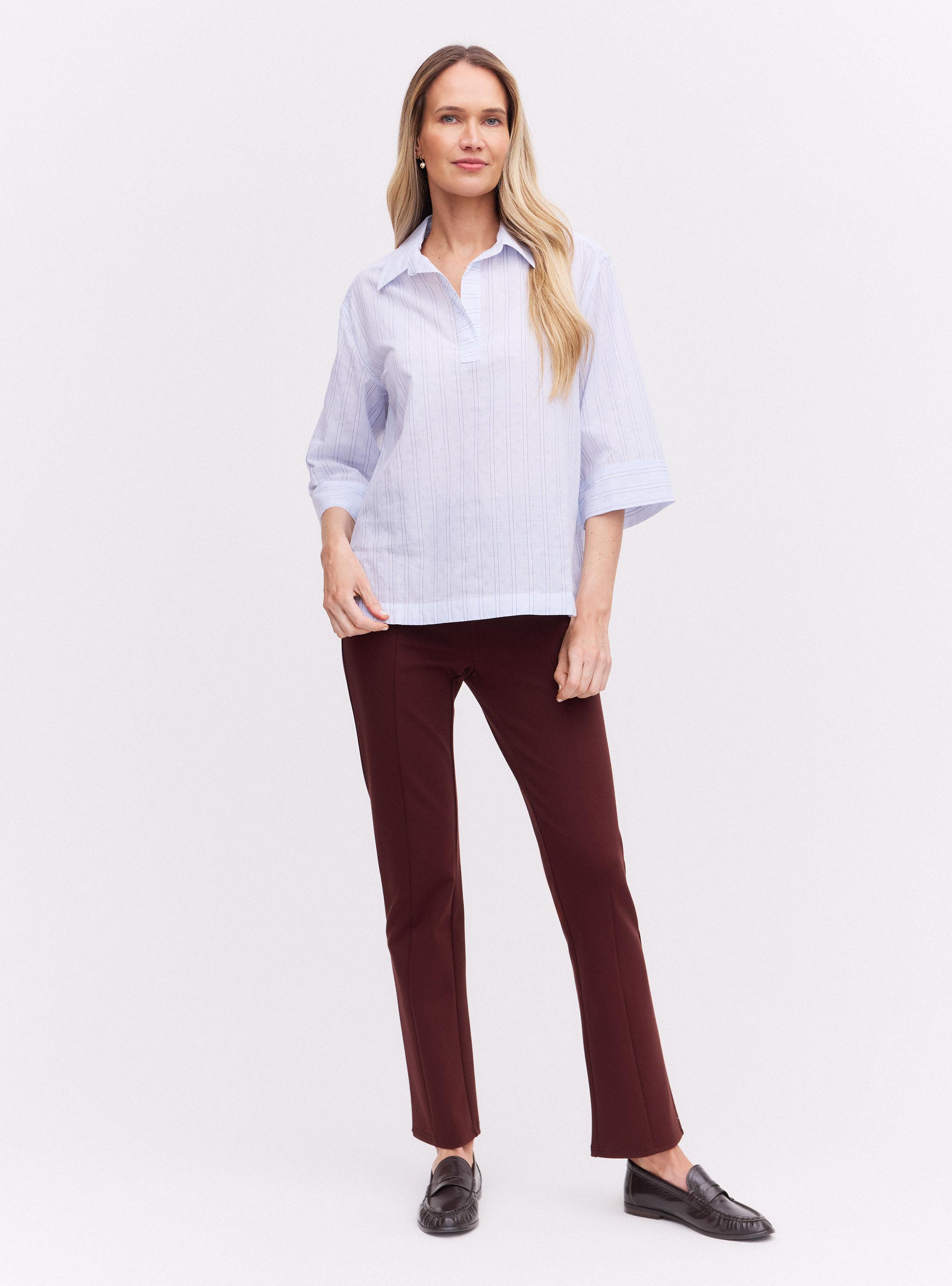 Blusa Rayada Dobby-4