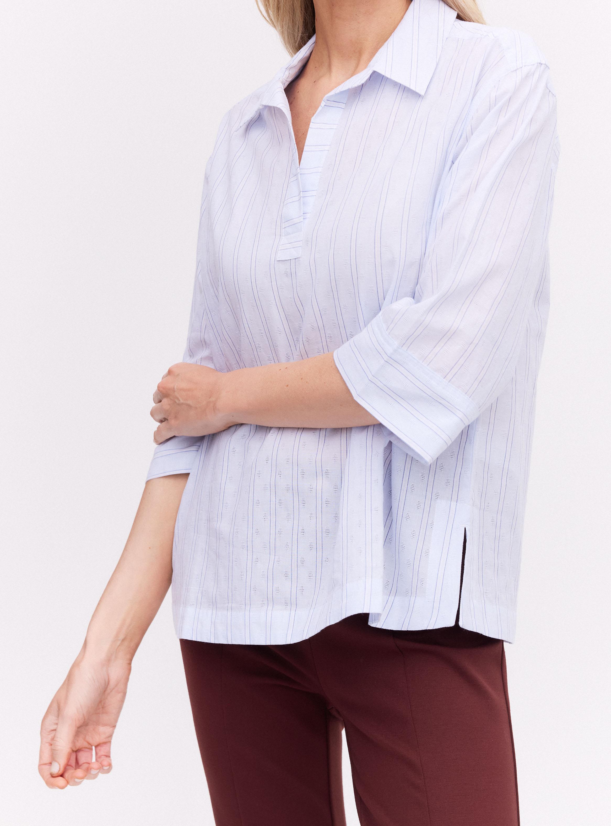 Blusa Rayada Dobby-3