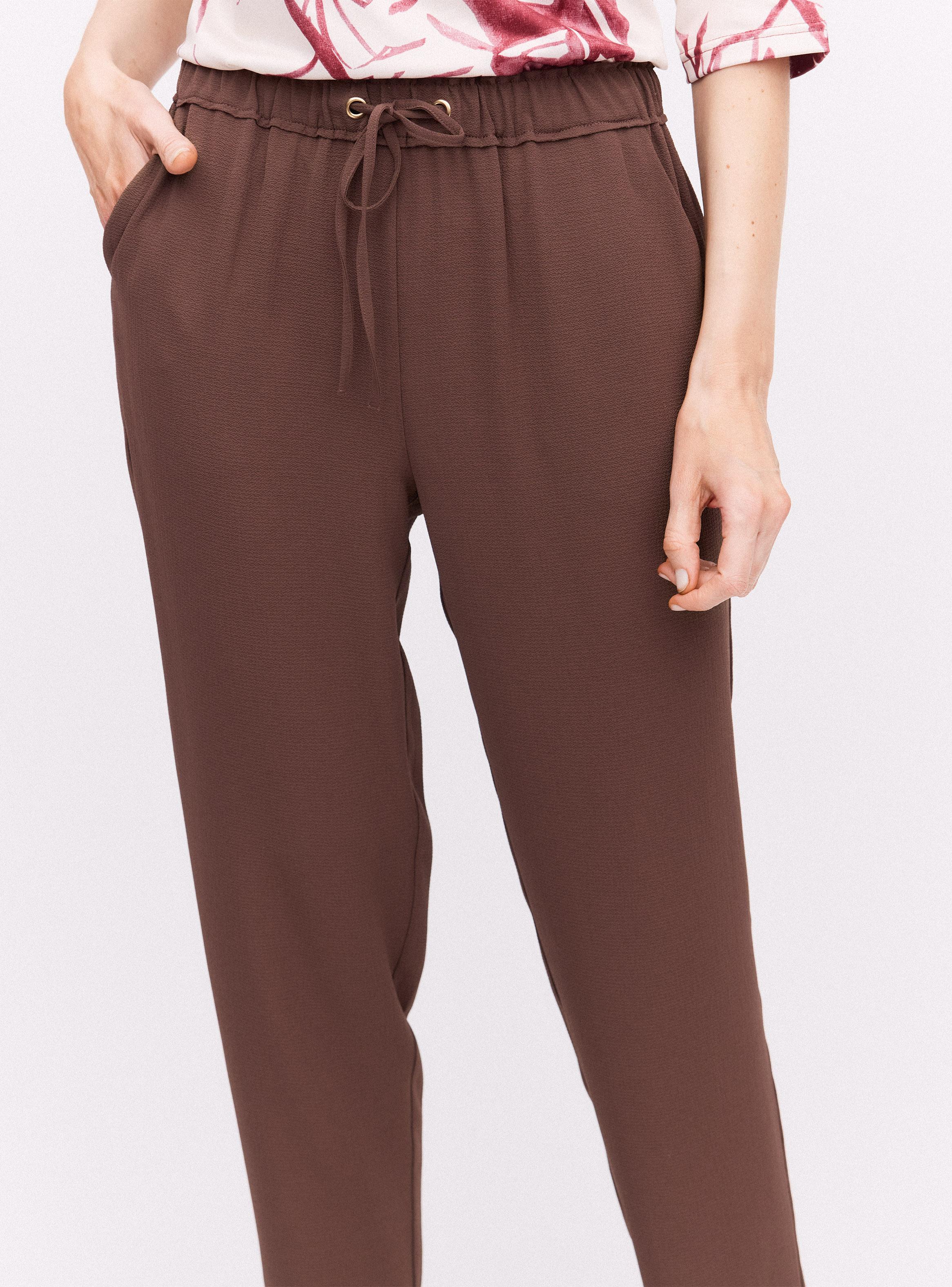 Pantalón Recto con Cordón Ajustable-2