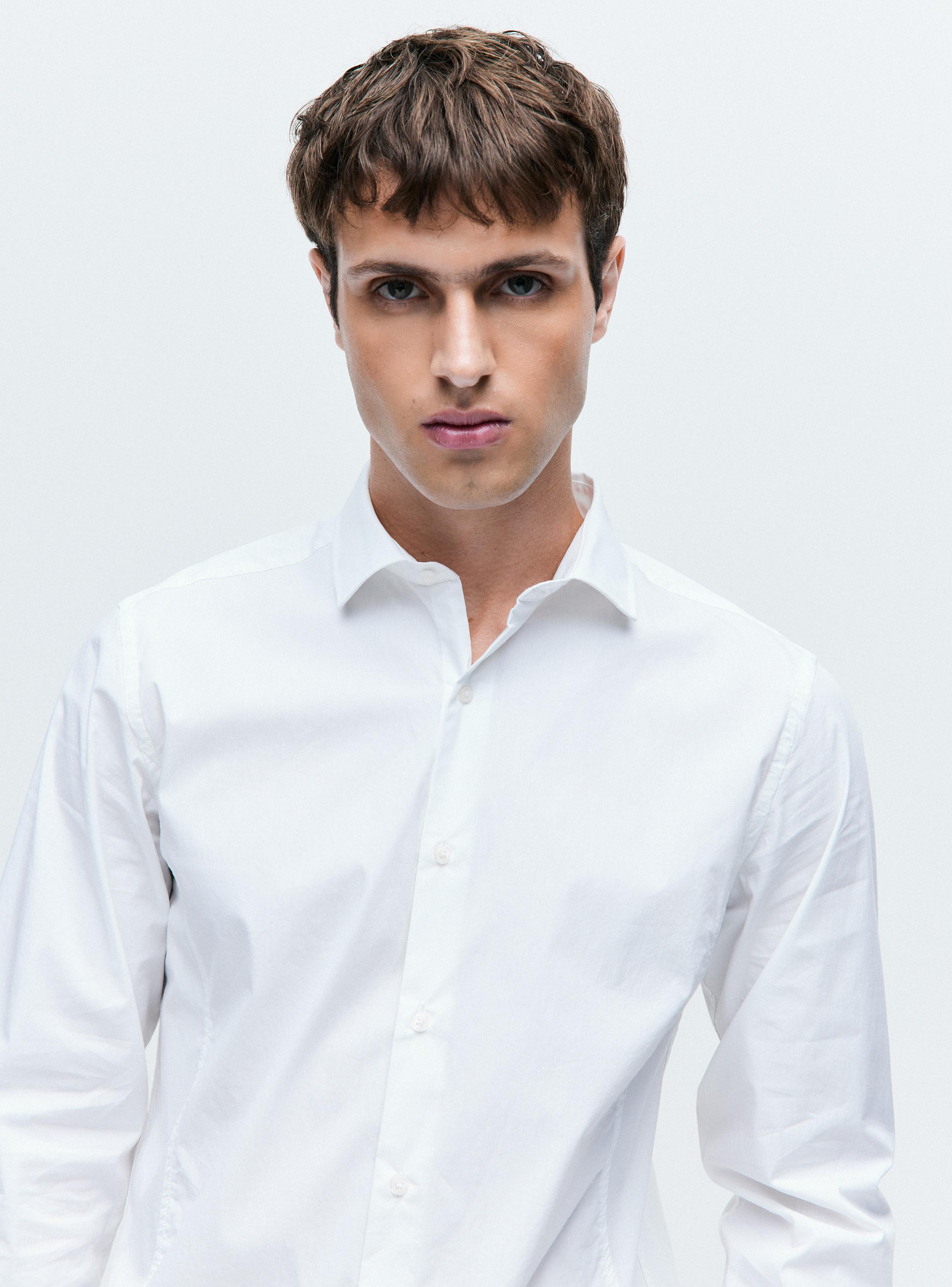 Camisa Manga Larga  Performance con Spandex-2