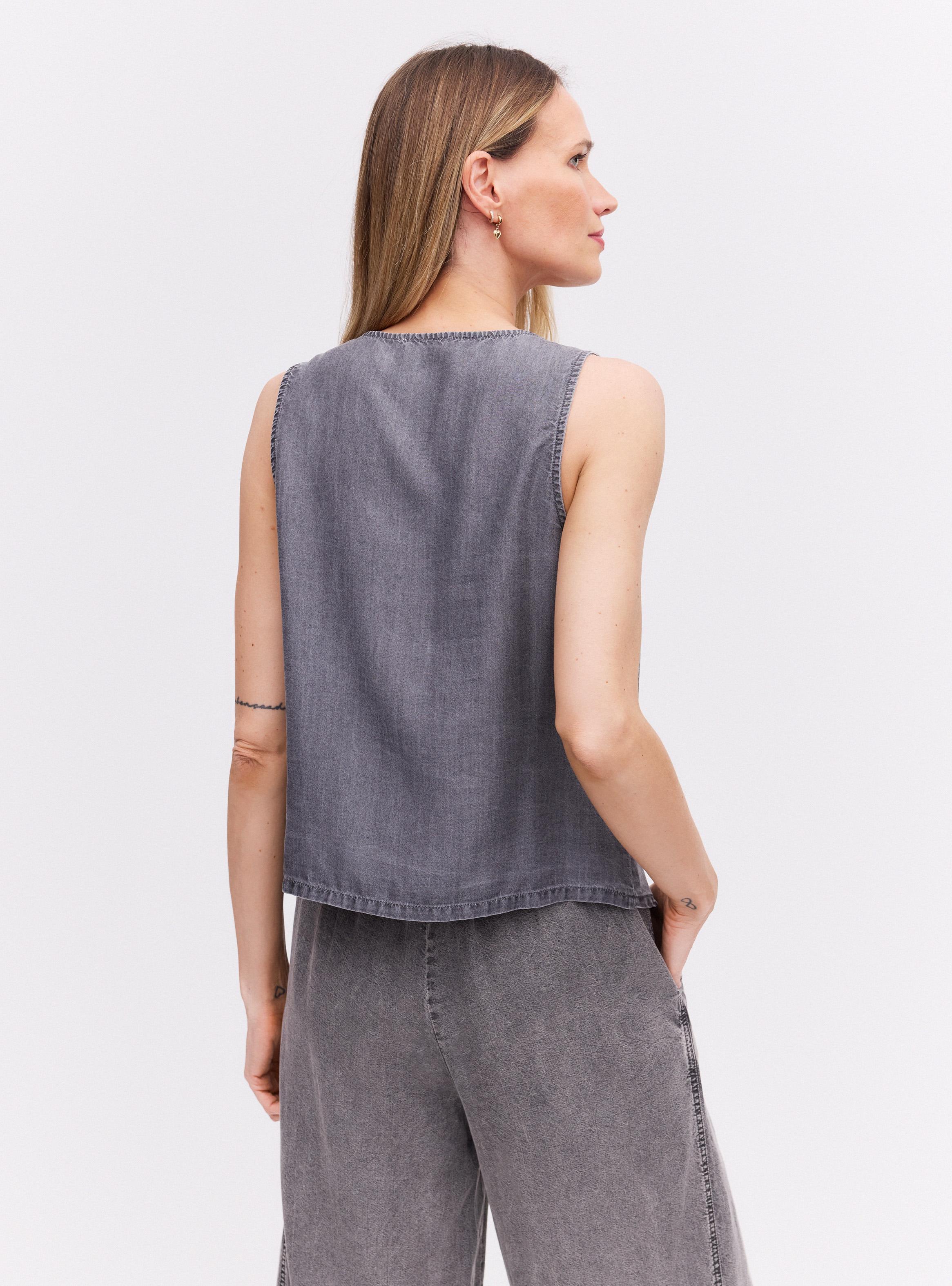 Blusa Vest Tencel-1