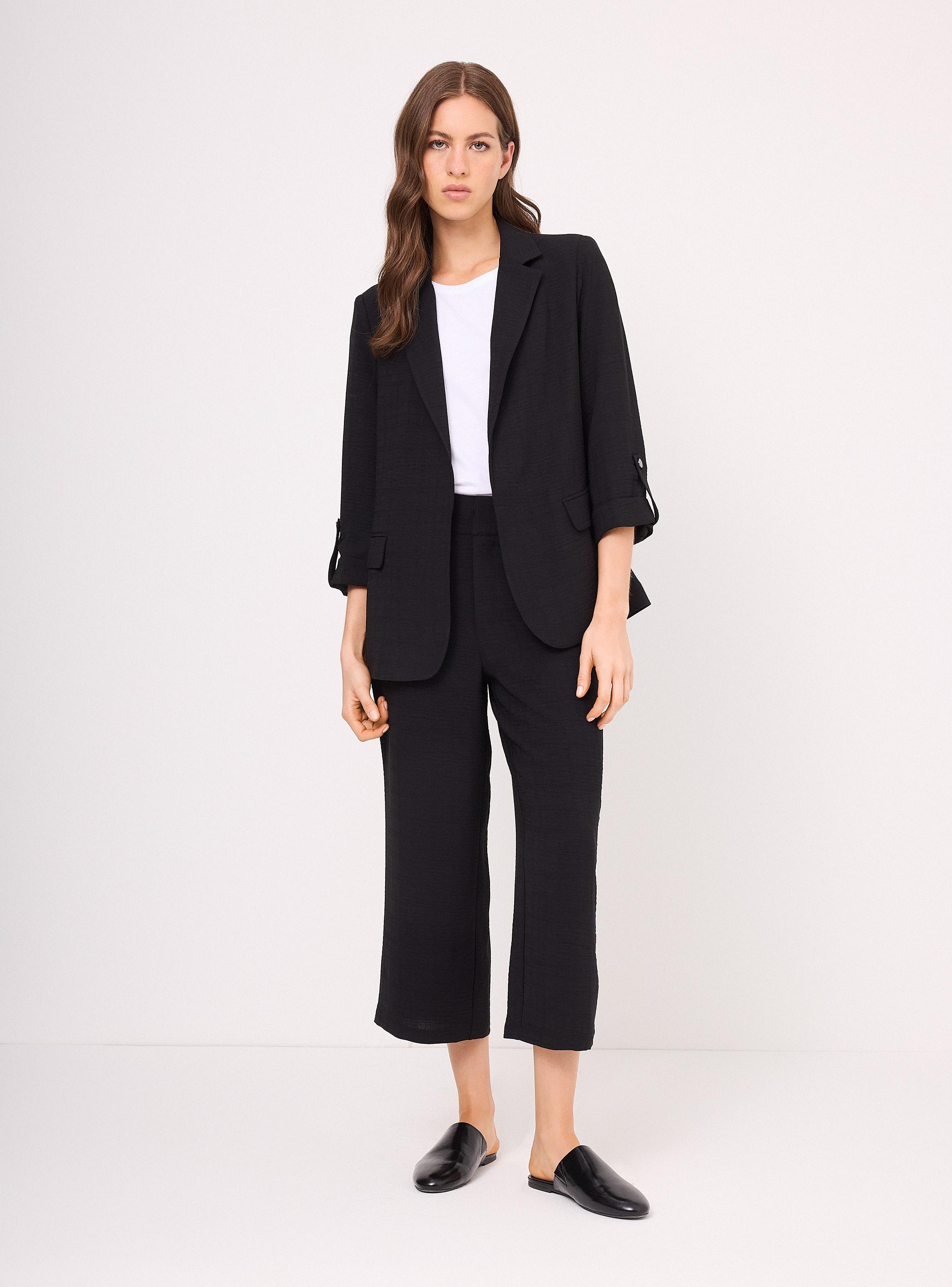 Blazer Ligero con Manga Roll Up-4