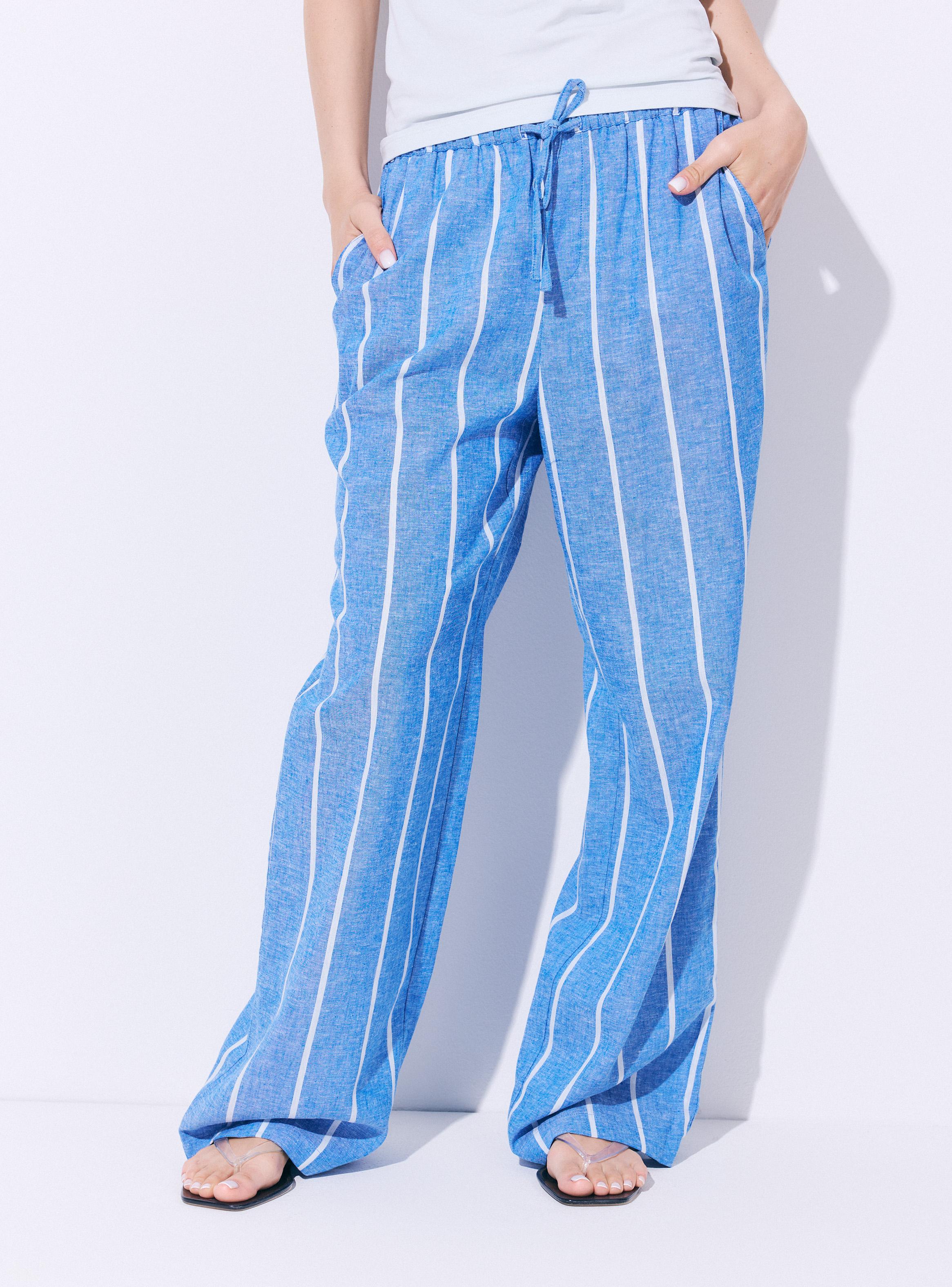 Pantalón con Lino-0
