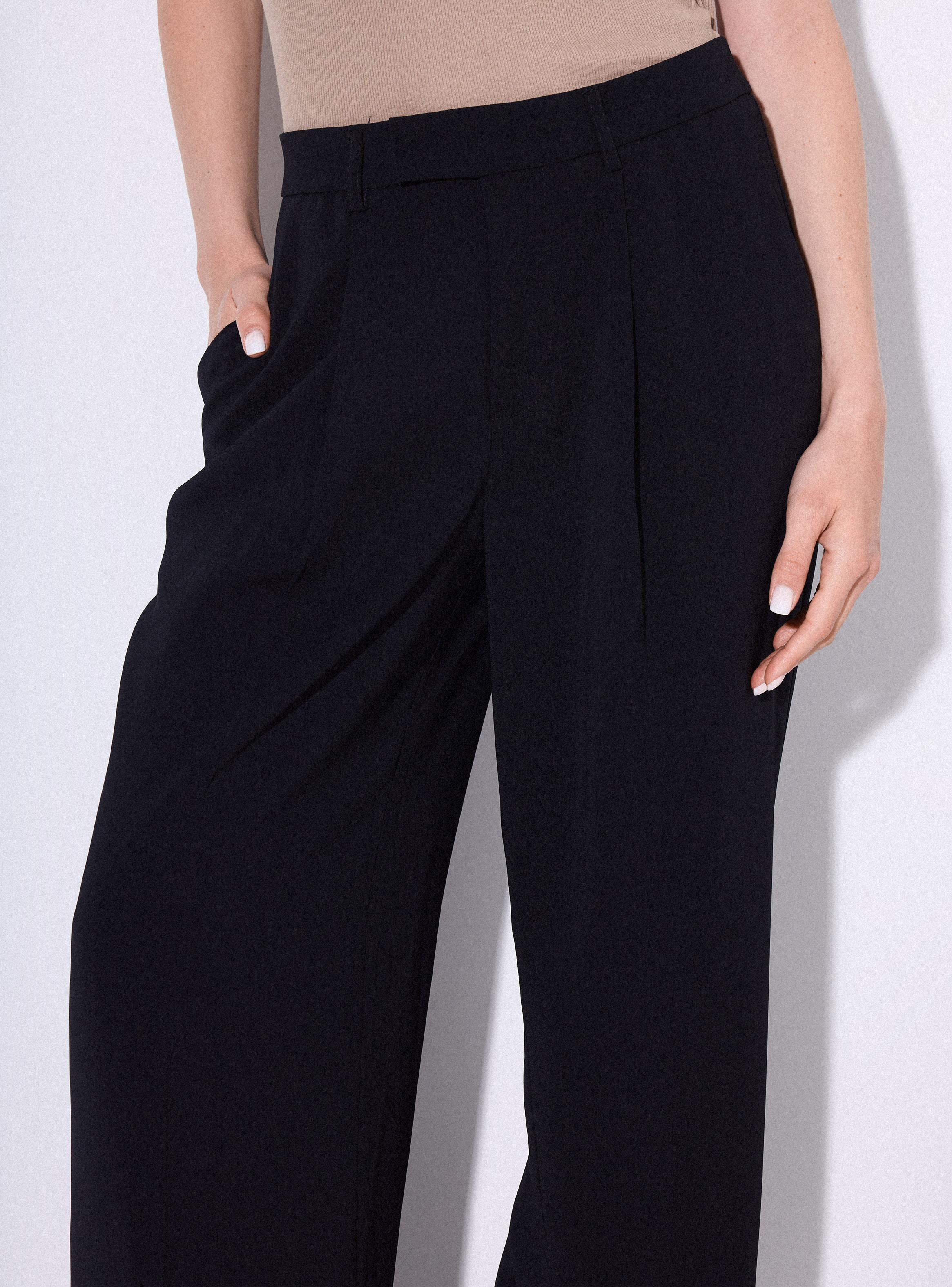 Pantalón Sastrero Pinzas Corte Recto-2