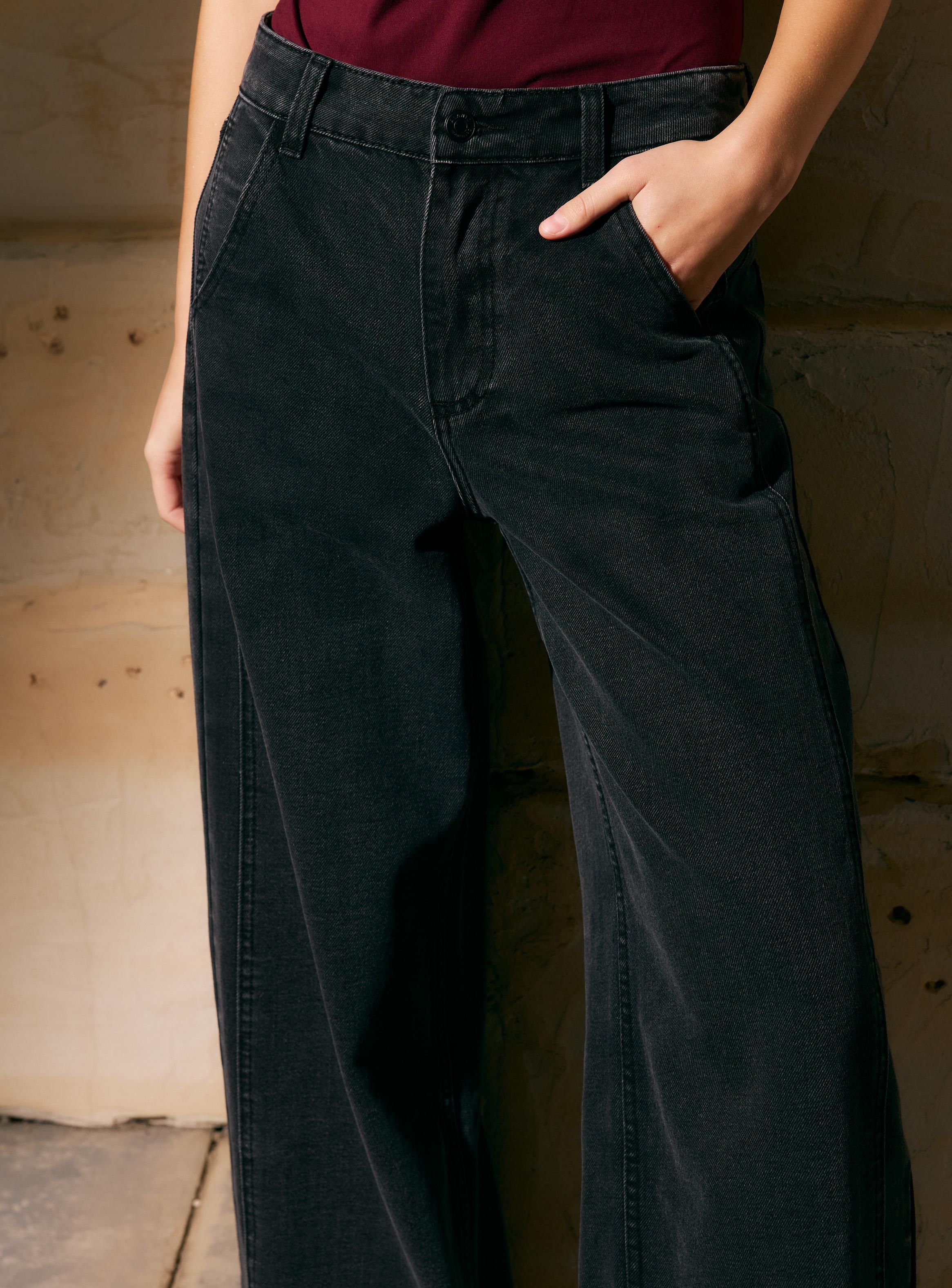 Jeans Tiro Alto y Calce Wide Leg y-2