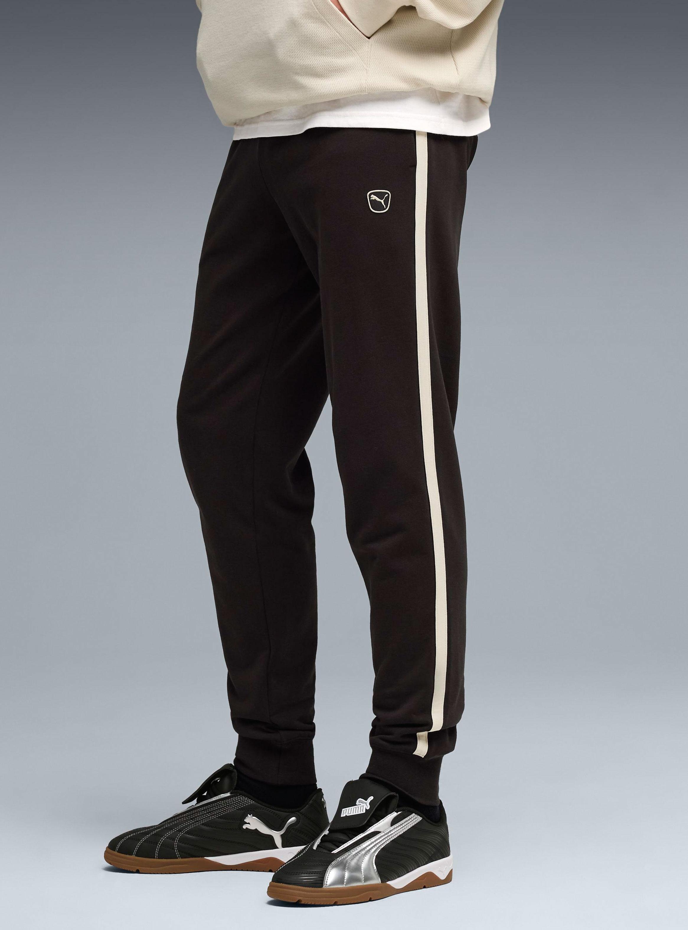 Pantalón de Buzo Franja en Costado Ess Elevated-0