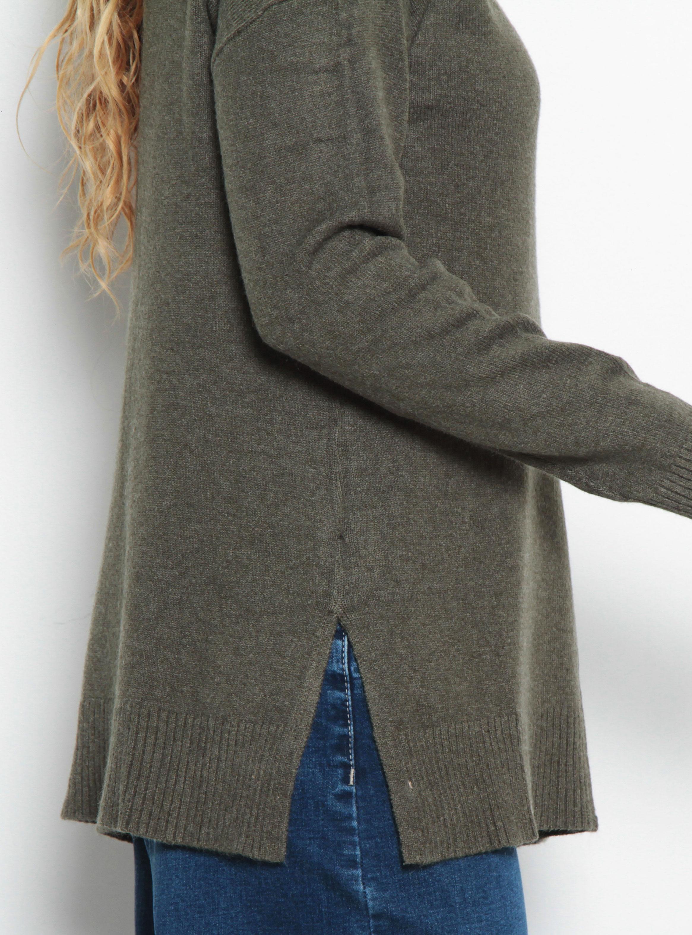 Sweater Manga Larga Cuello Alto Beatle-2
