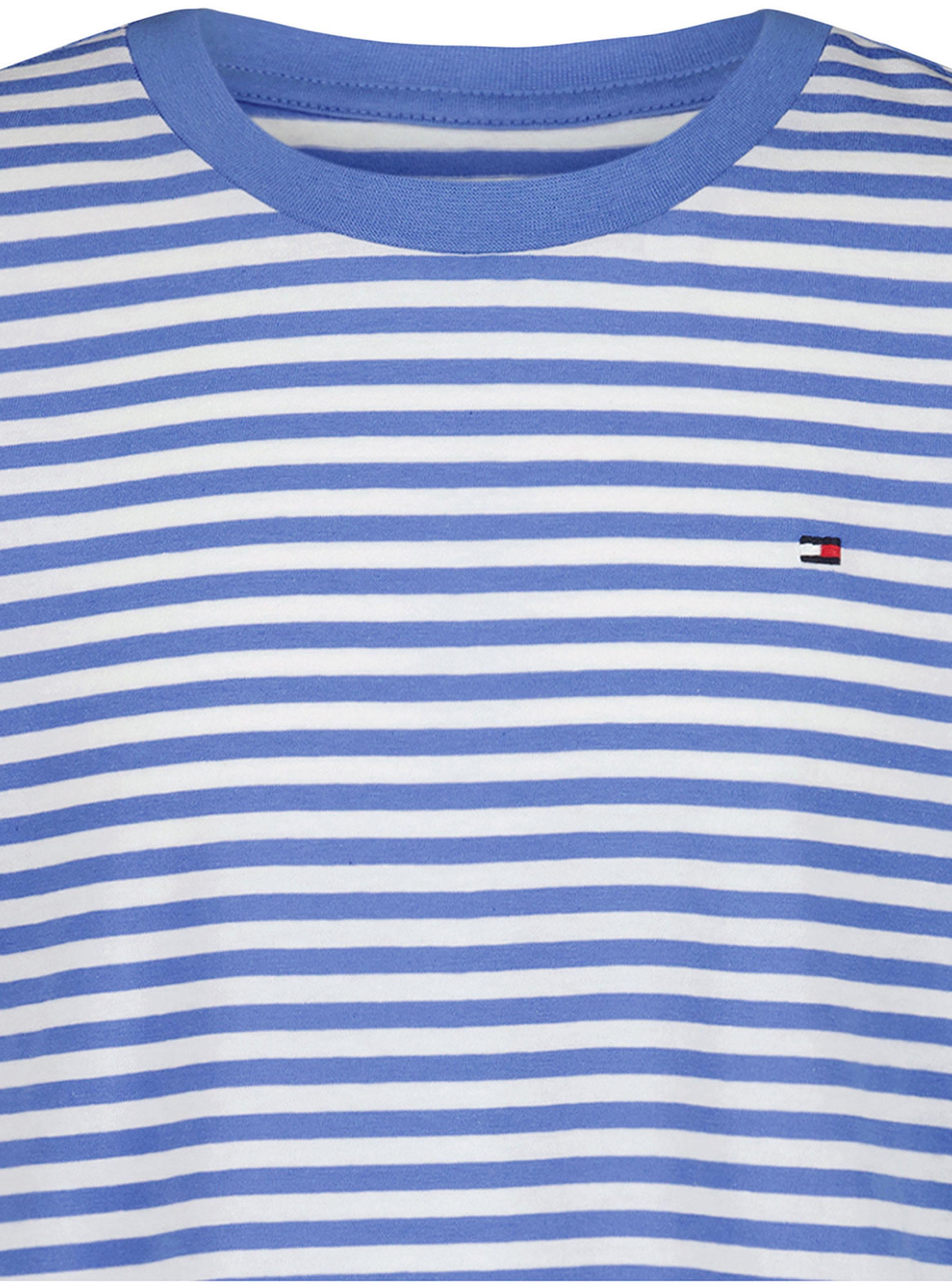 Polera Mini Logo TH con Rayas Algodón-3