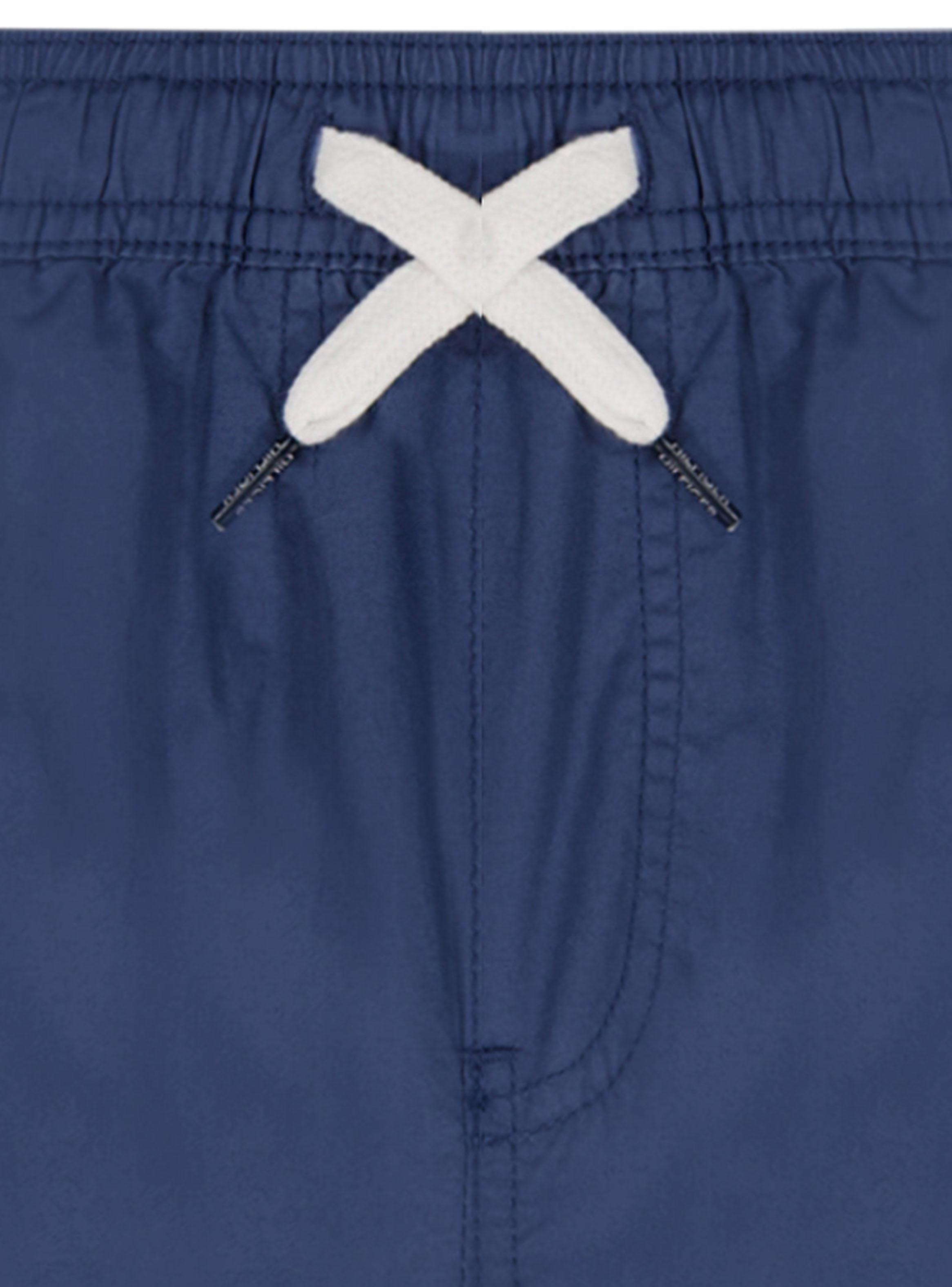 Short Bolsillo Cargo Logo TH Navy-2