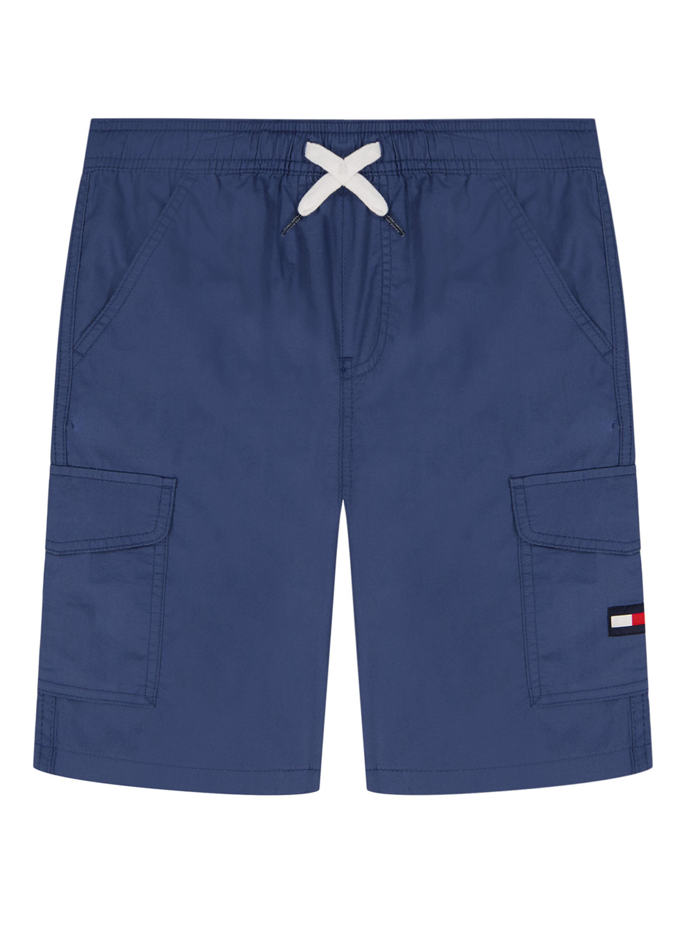 Short Bolsillo Cargo Logo TH Navy-0