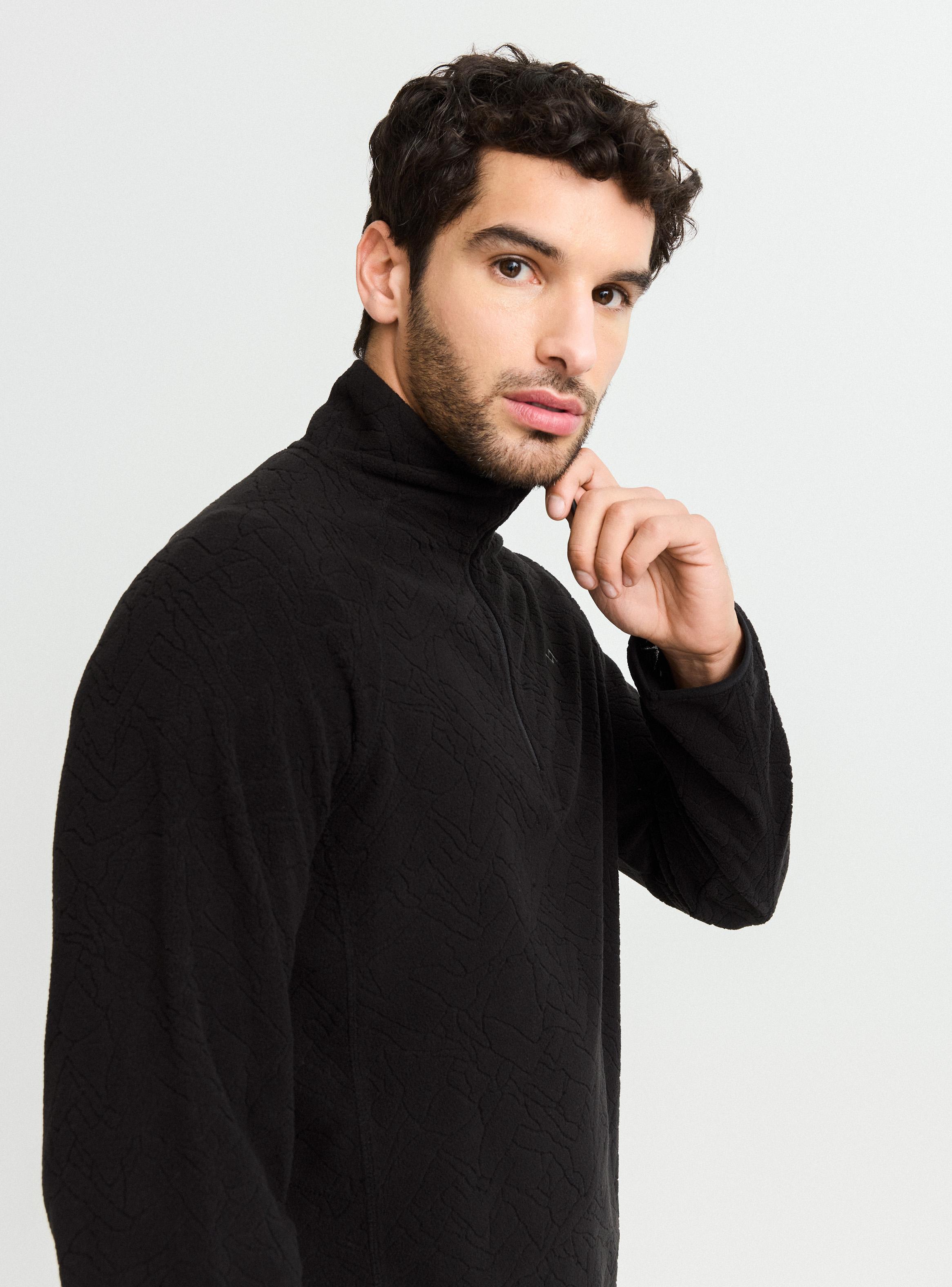 Polerón Micro Fleece Diseño Montañas Polar-3