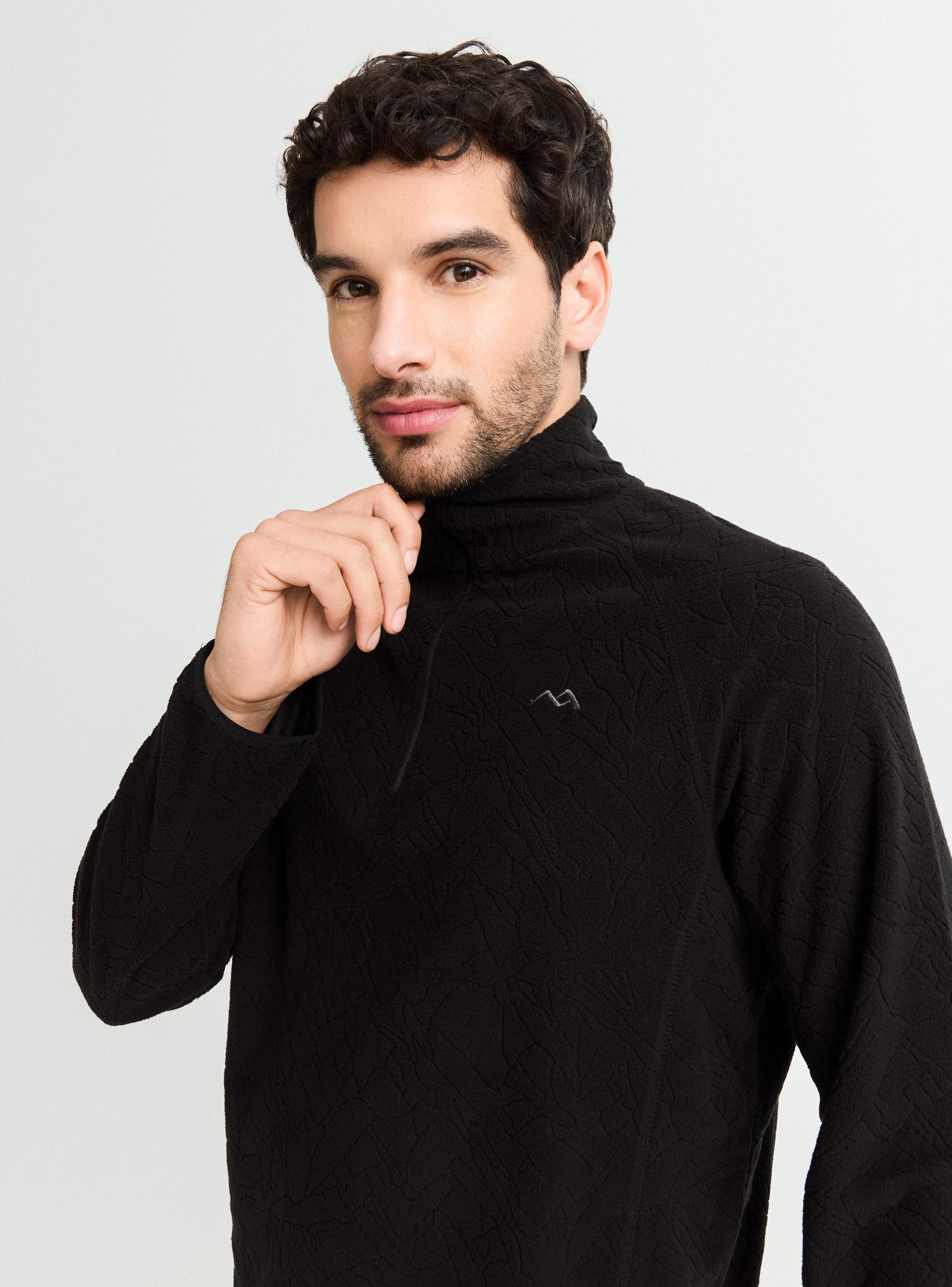 Polerón Micro Fleece Diseño Montañas Polar-2